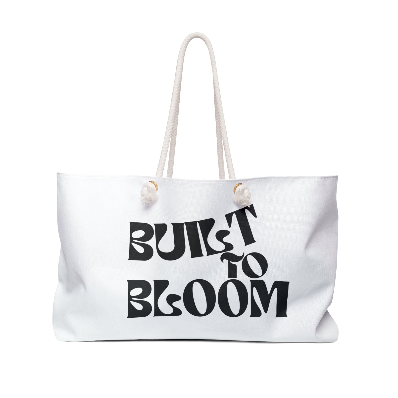 Weekender Bag - Built to Bloom Tote for Travel & Leisure