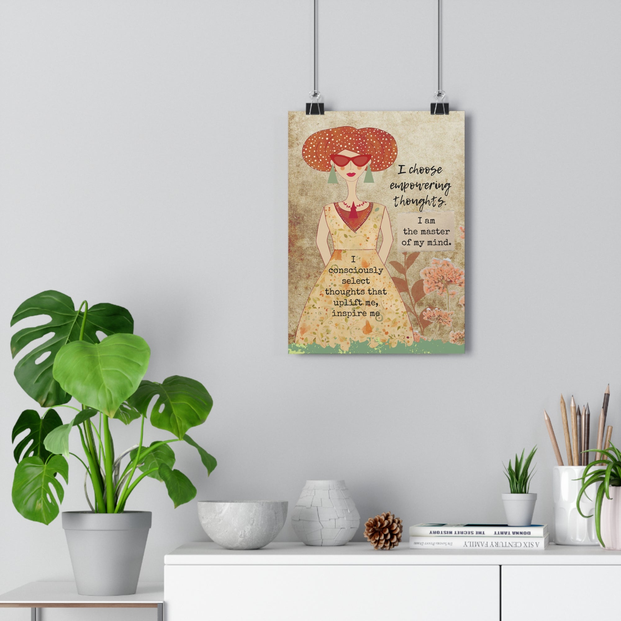 Master of my Mind. Art Print