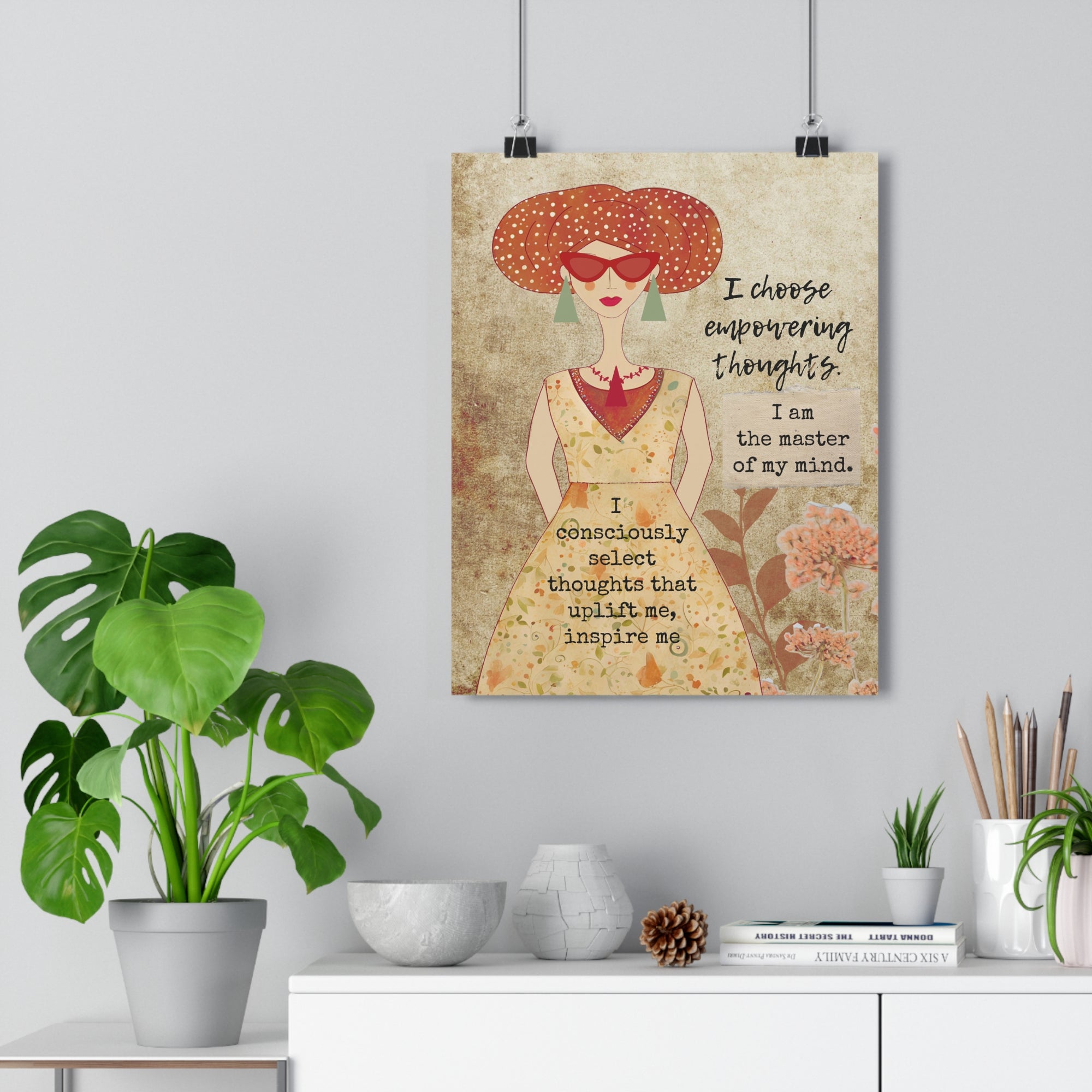 Master of my Mind. Art Print