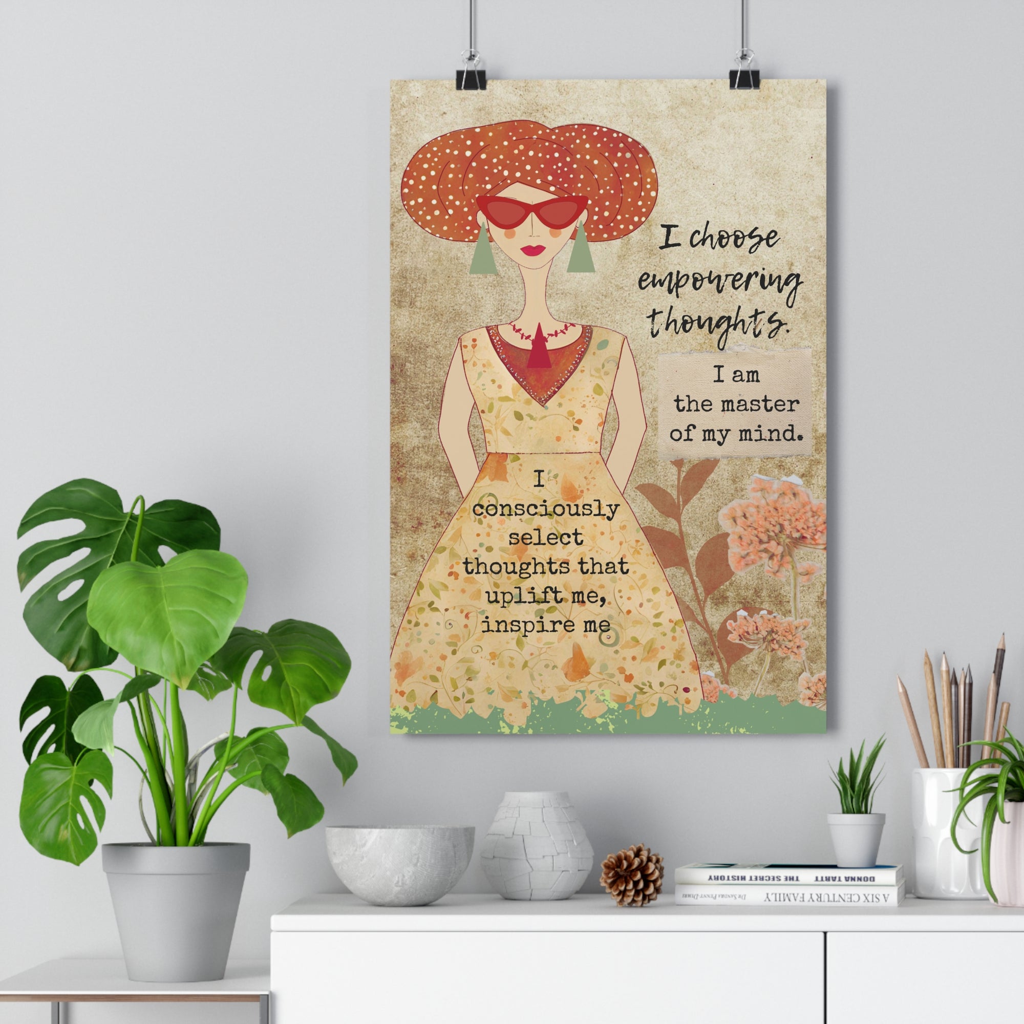 Master of my Mind. Art Print