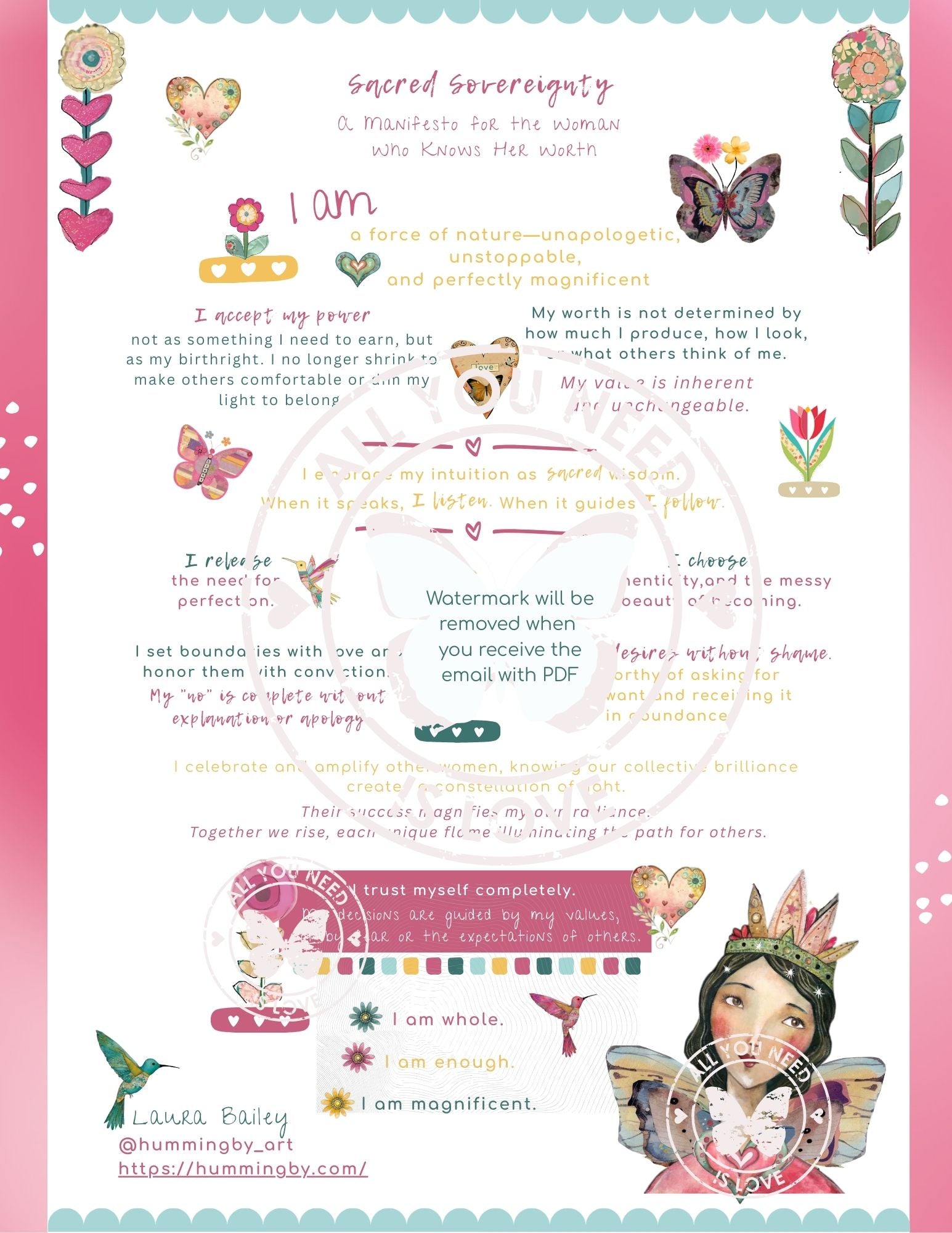 Mother's Day Card Bundle All 10 cards - Printable