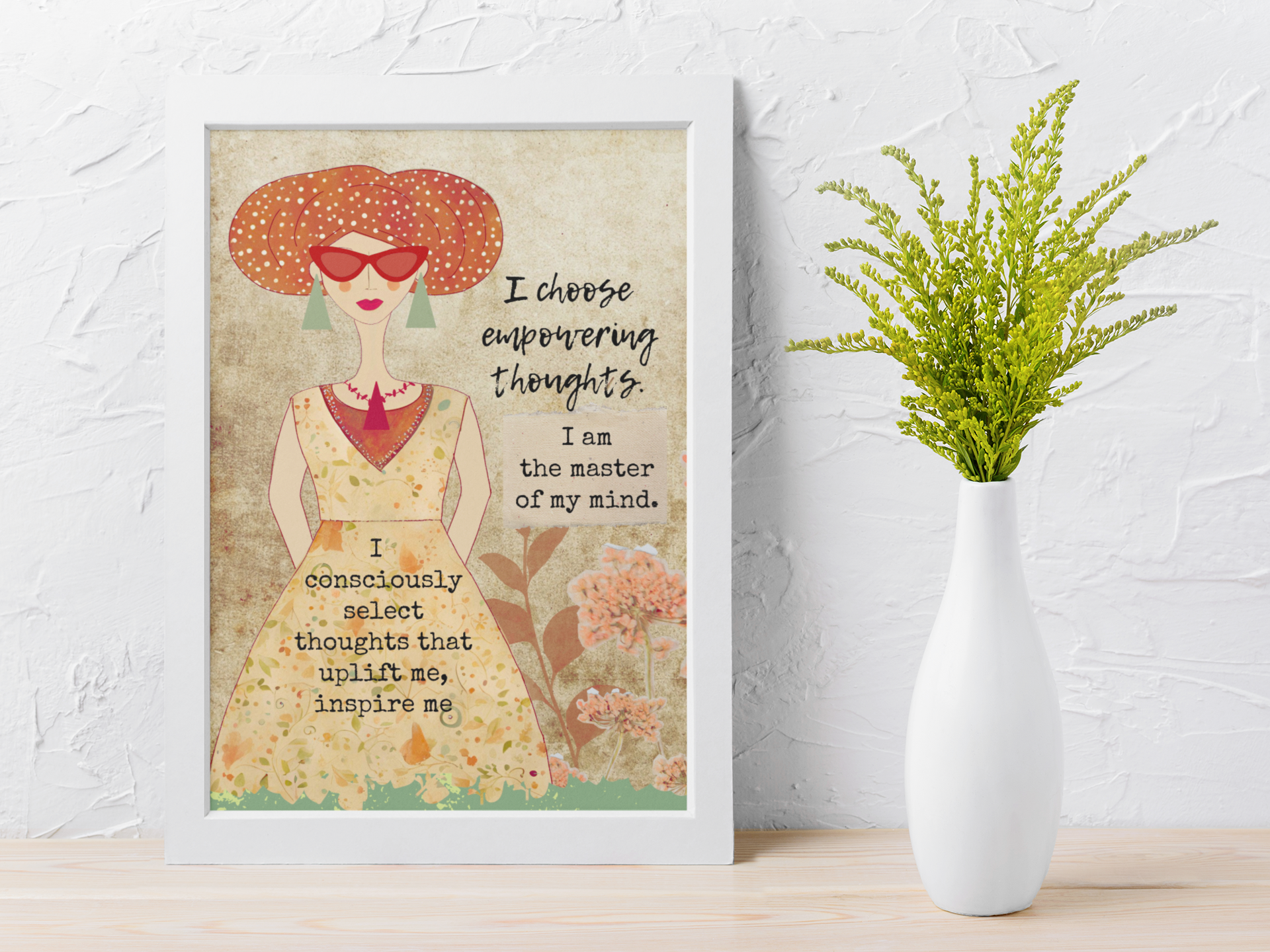 Master of my Mind. Art Print