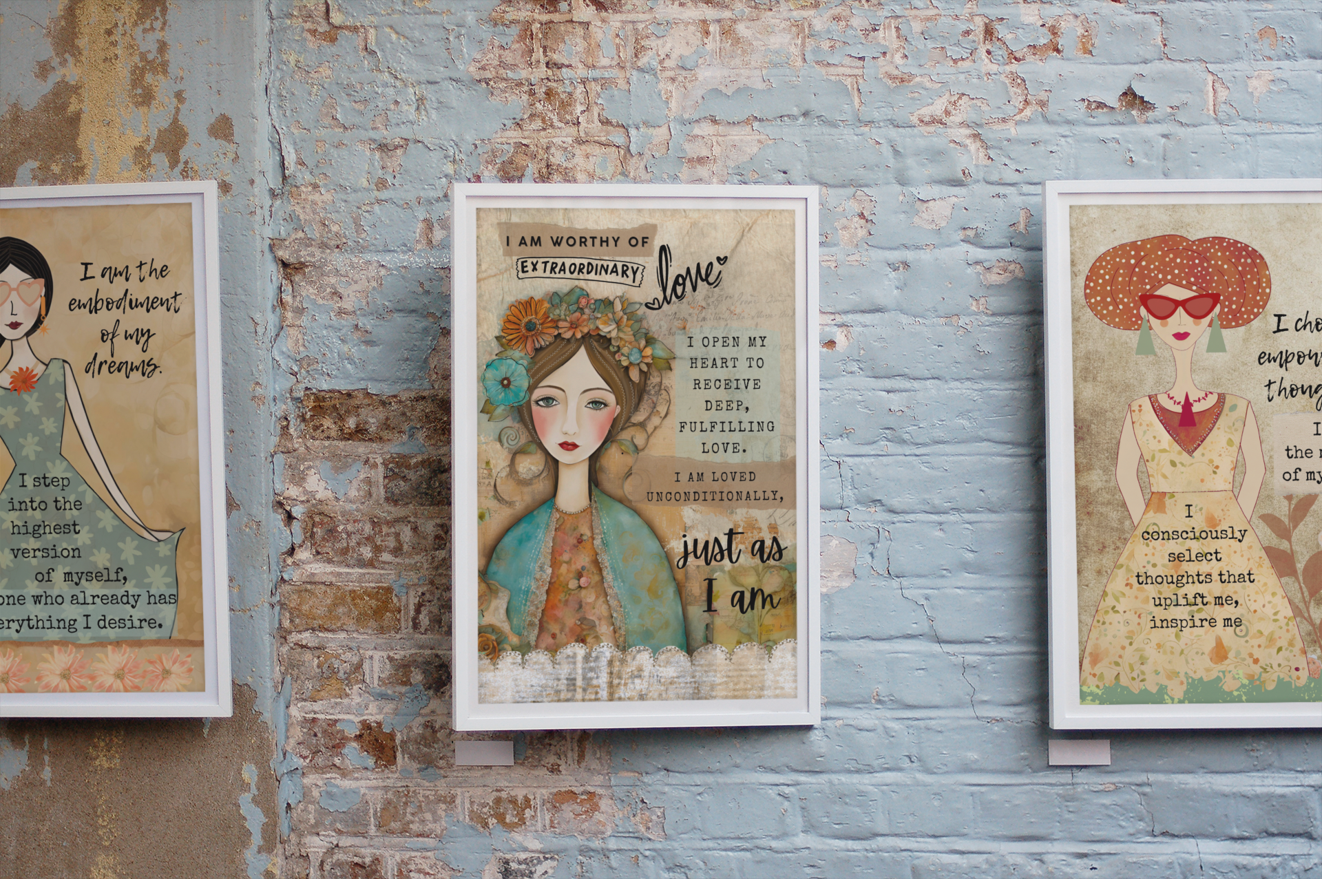 Worthy. Art Print