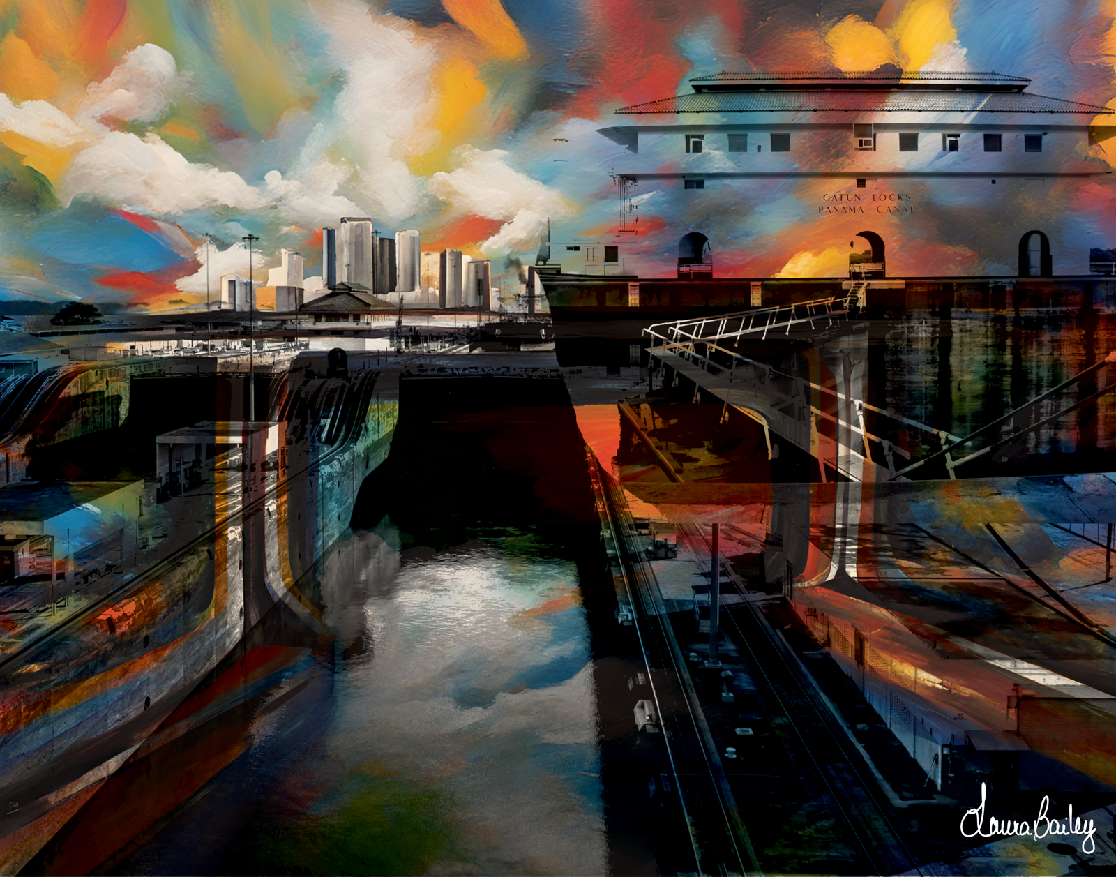 City Landscape Art Prints