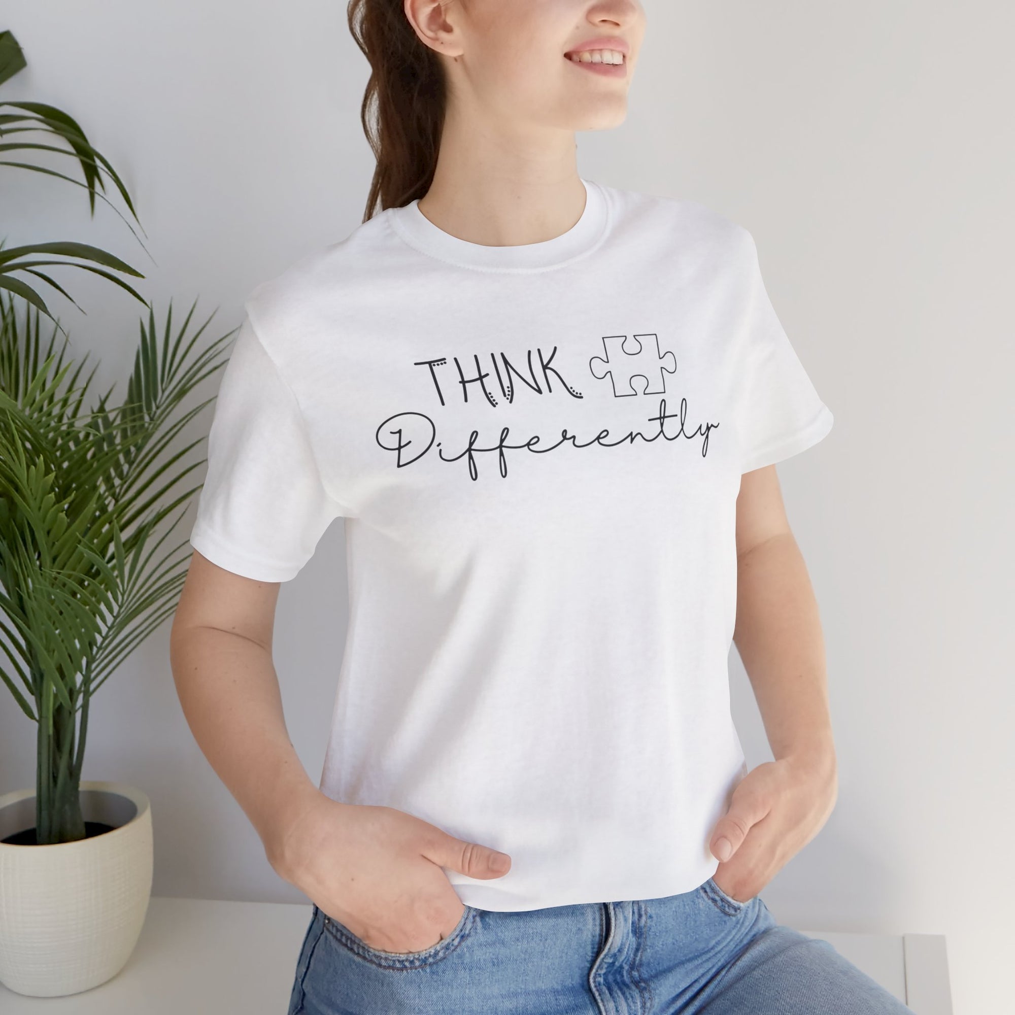 Think Differently B&W T-Shirt