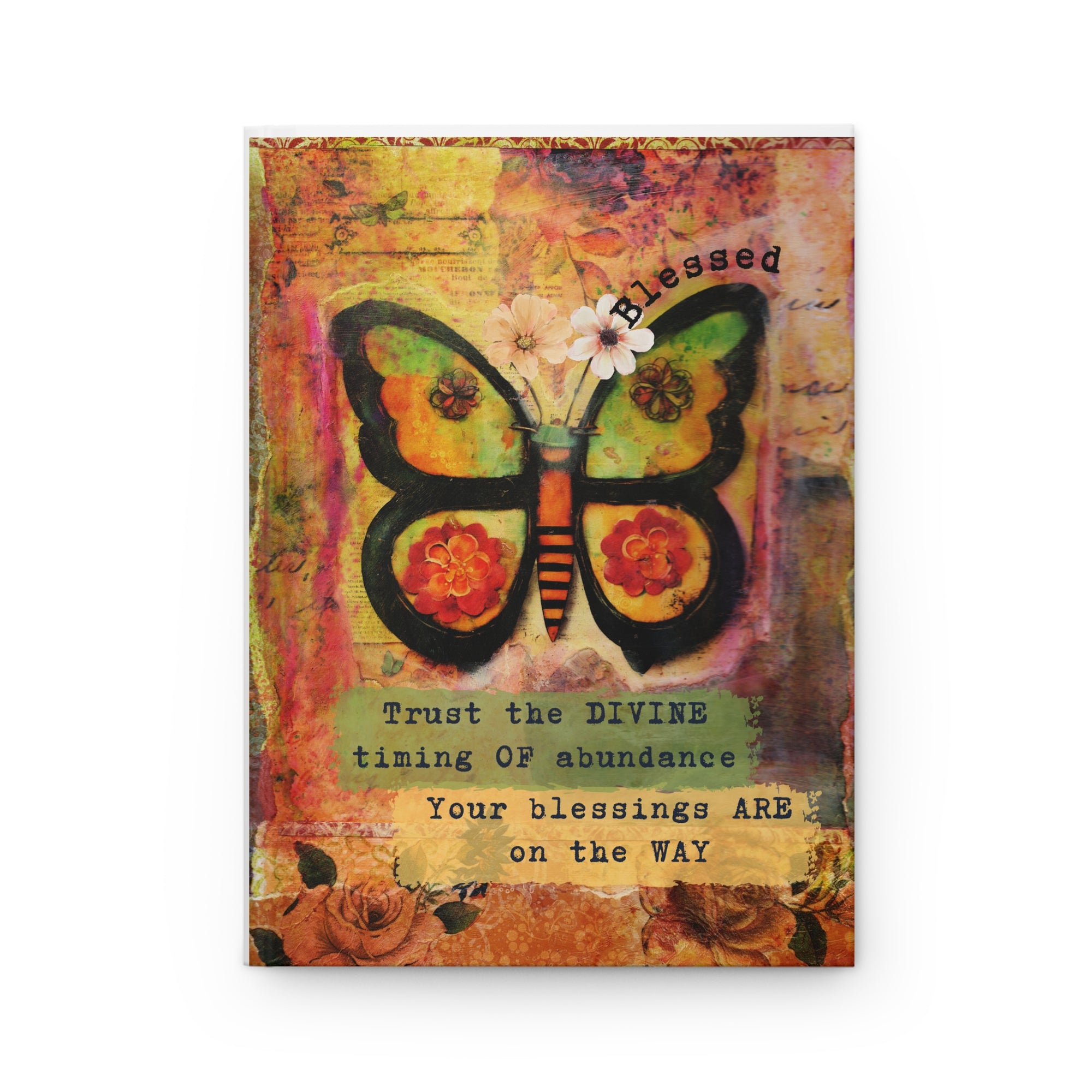 Hardcover Journal Matte. Blessed