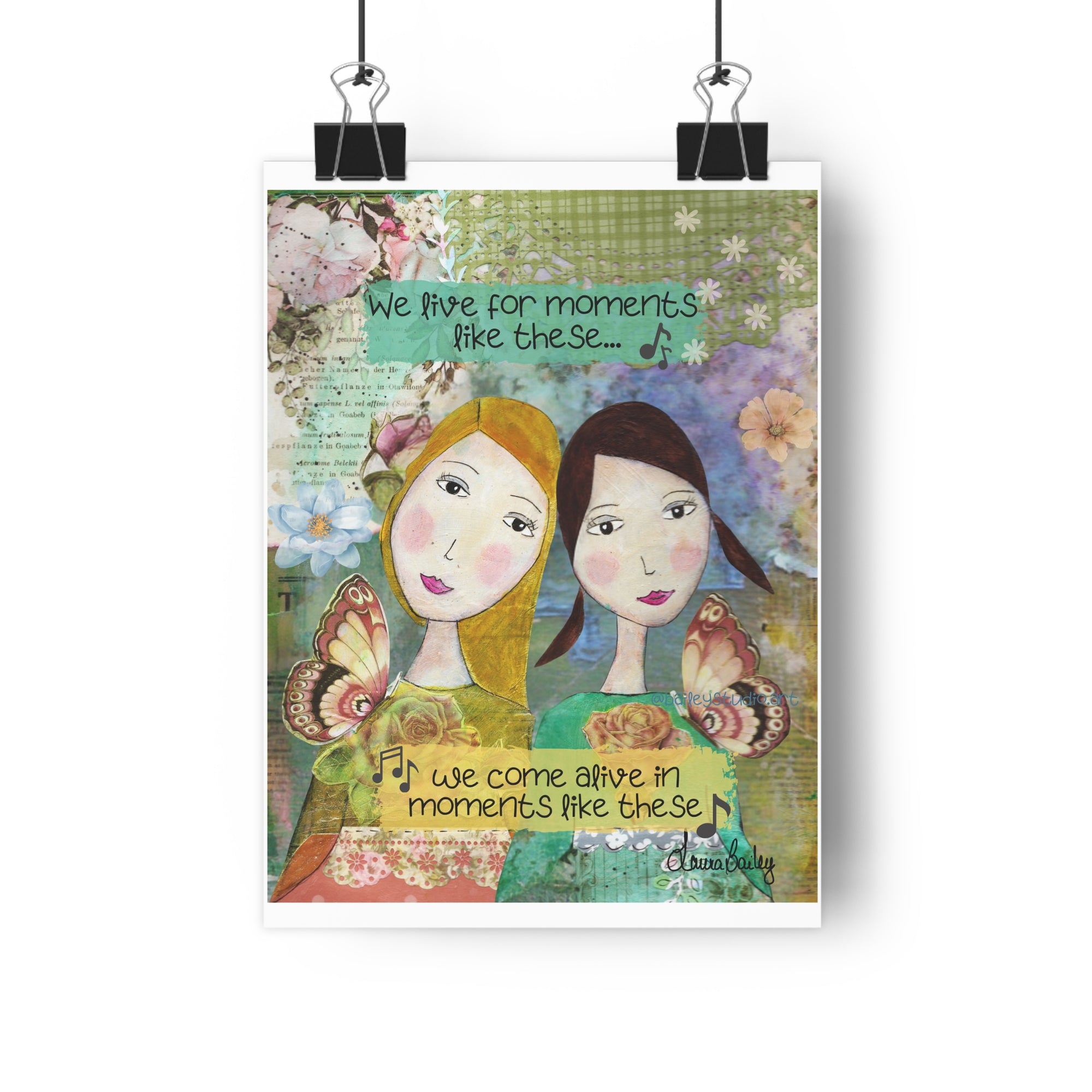 Moments like these. Whimsical Art Print