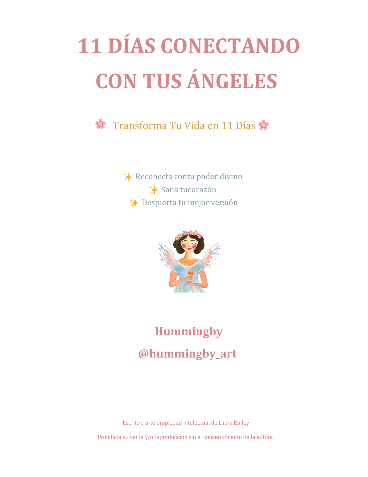 11 Días Conectando Con Tus Ángeles. Spanish. PDF electronic copy.