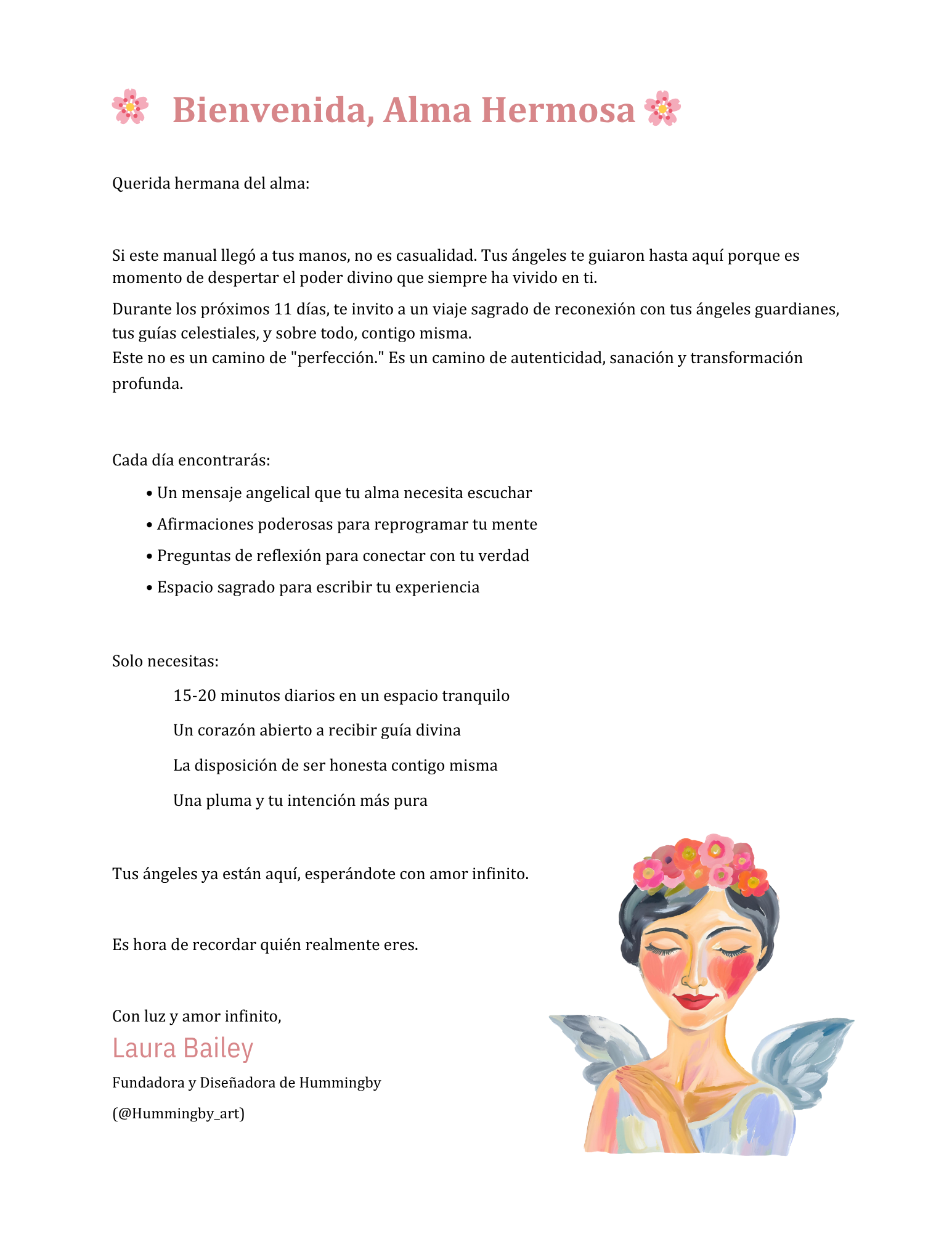 11 Días Conectando Con Tus Ángeles. Spanish. PDF electronic copy.