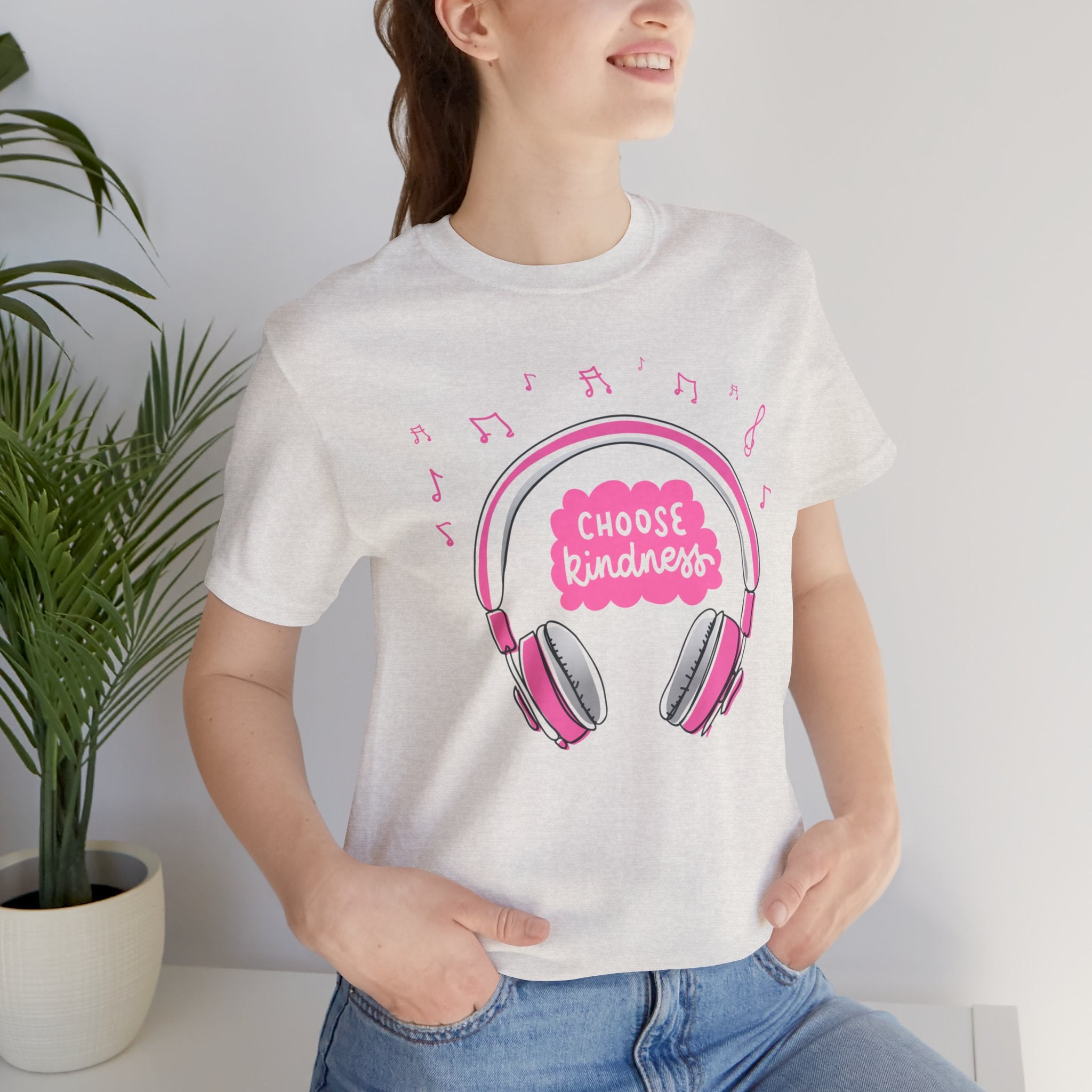 Choose Kindness-Headphones T-Shirt