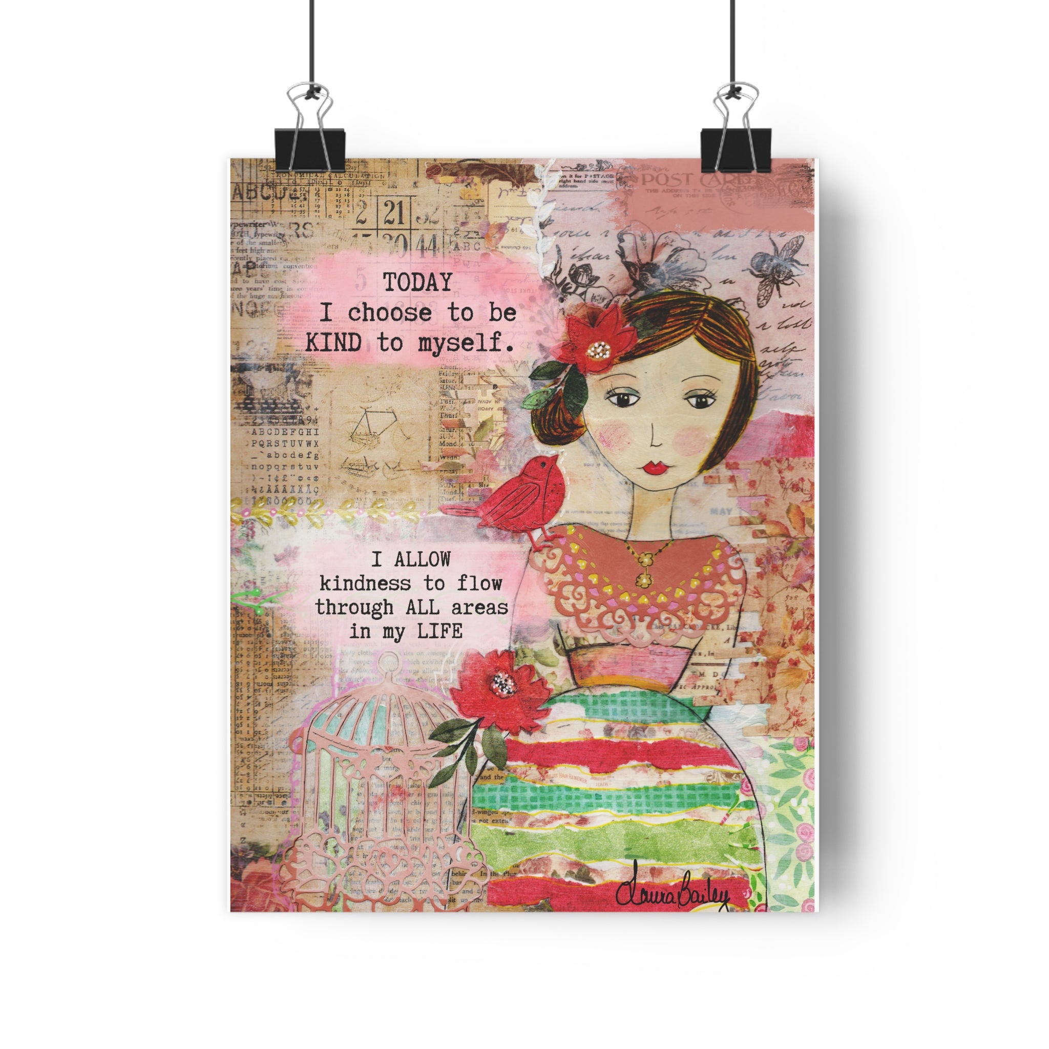 KIndness. Whimsical Art Print