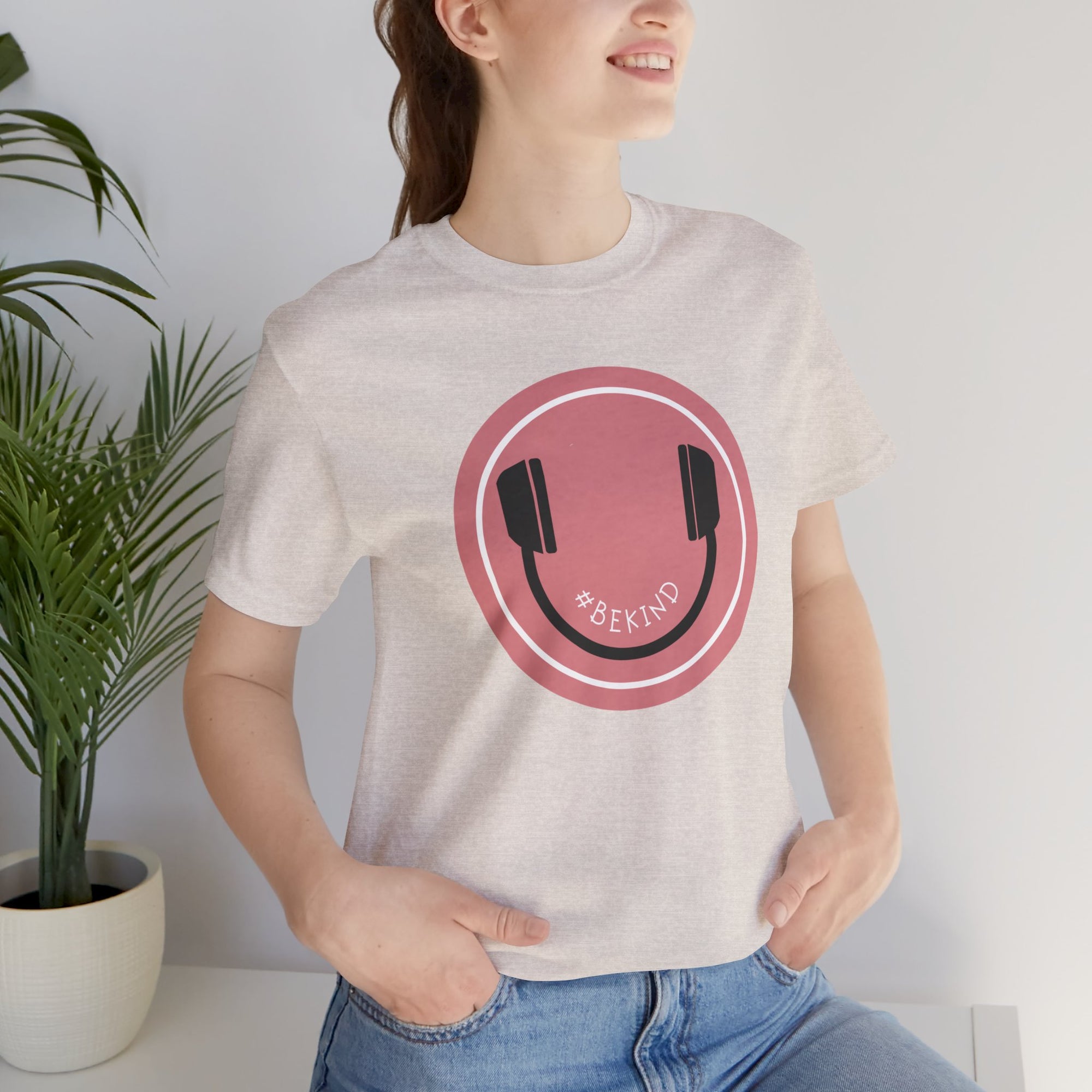 BEKind-Headphones T-Shirt