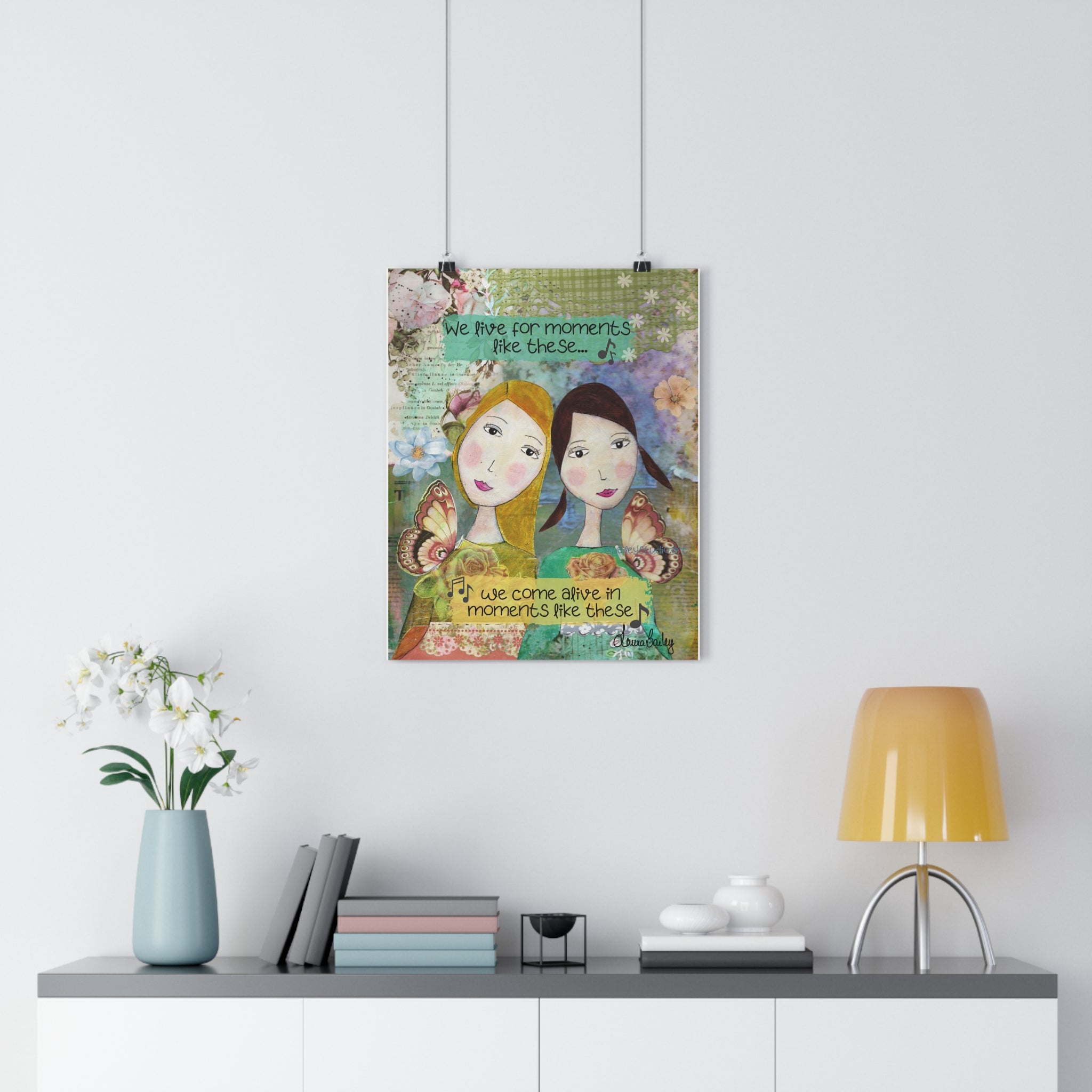 Moments like these. Whimsical Art Print