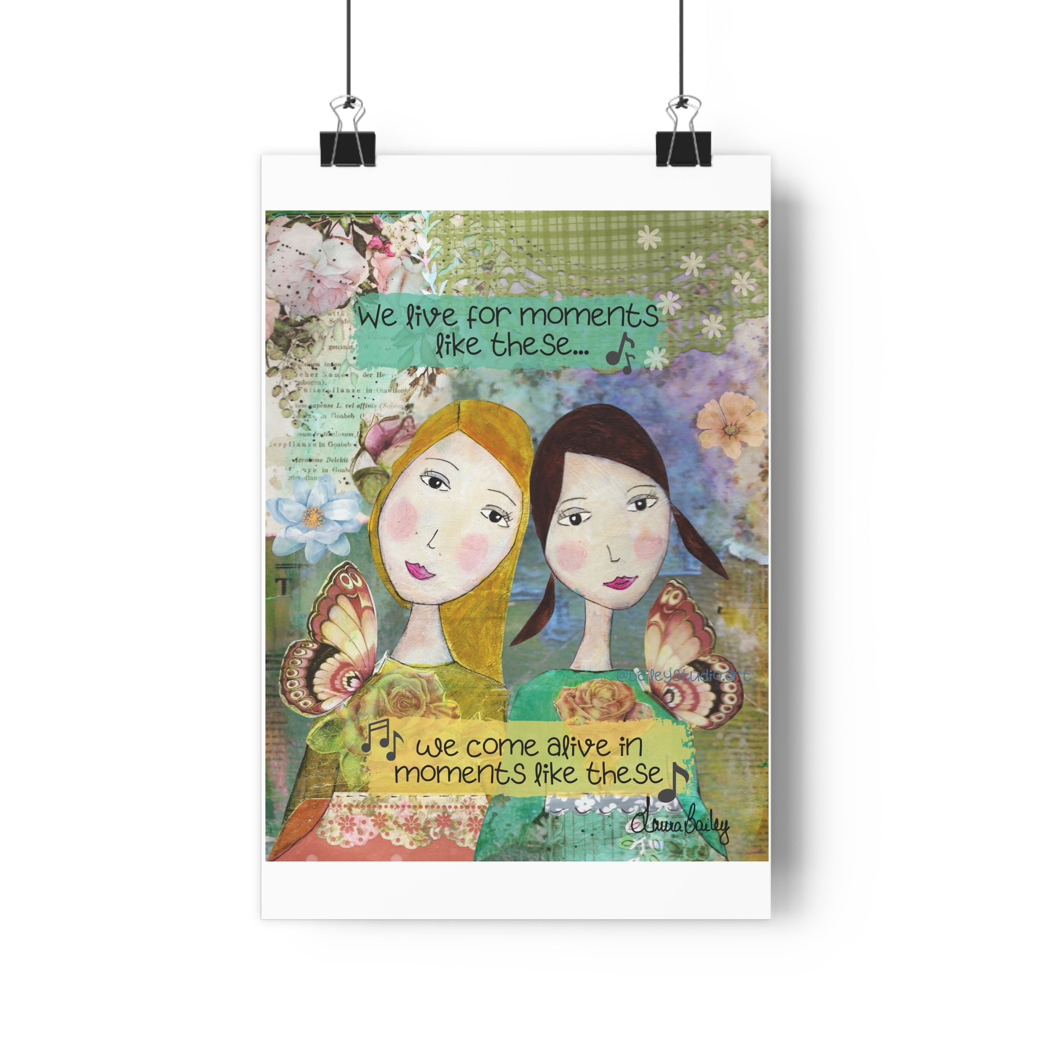 Moments like these. Whimsical Art Print