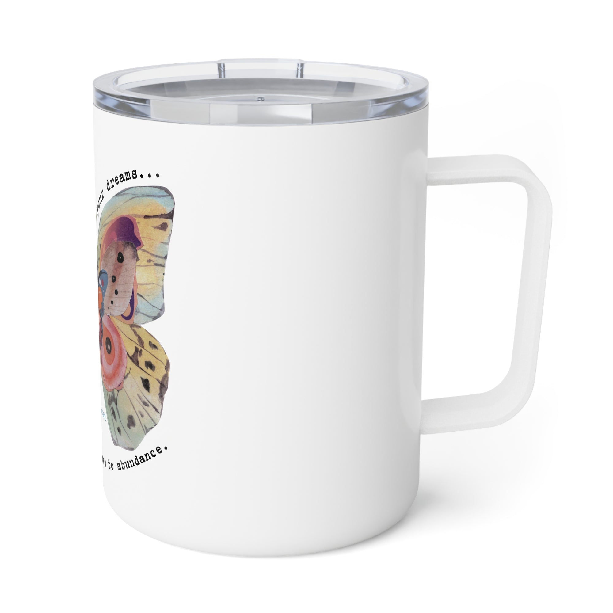 Abundance Dreams. Insulated Coffee Mug, 10oz