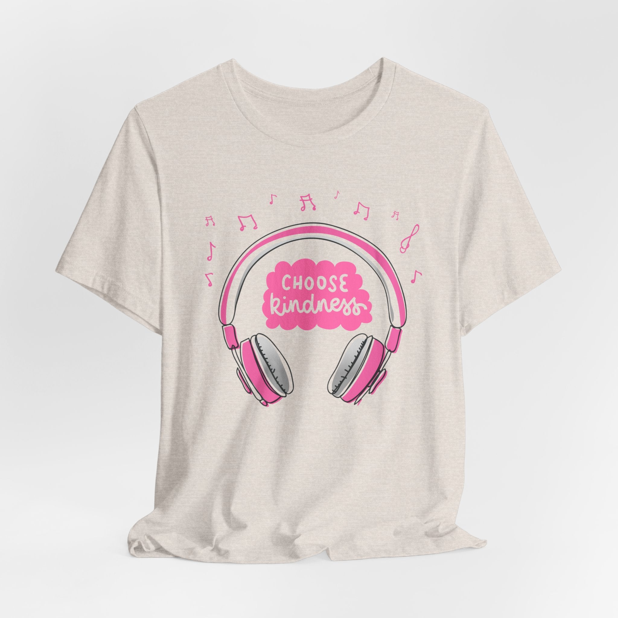 Choose Kindness-Headphones T-Shirt