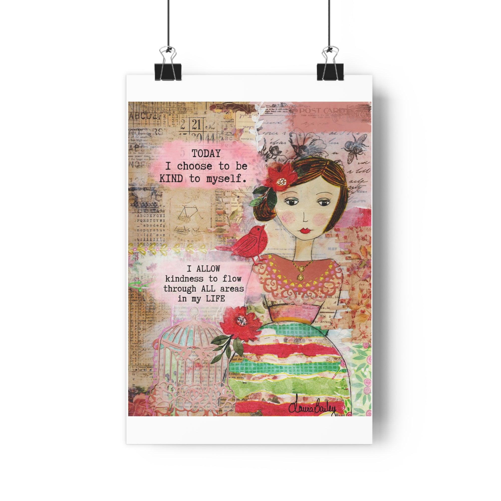 KIndness. Whimsical Art Print