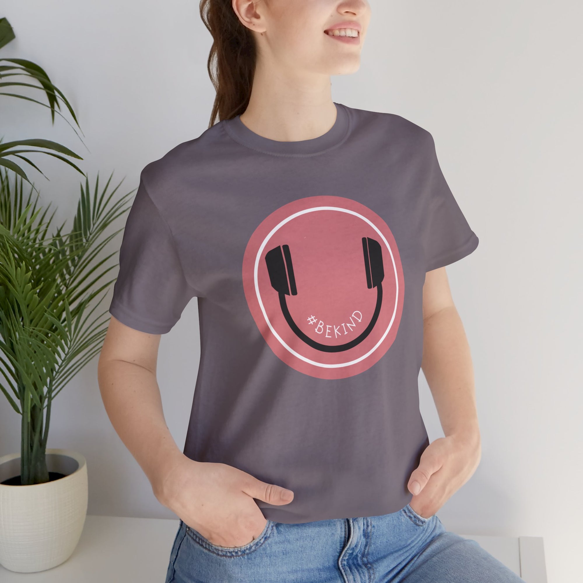 BEKind-Headphones T-Shirt