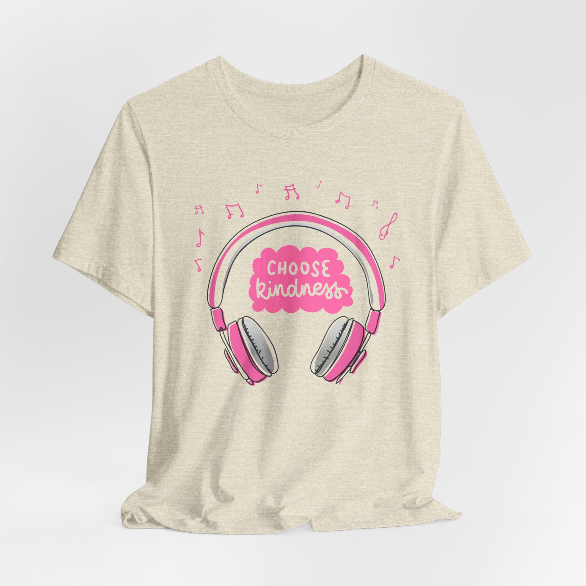 Choose Kindness-Headphones T-Shirt