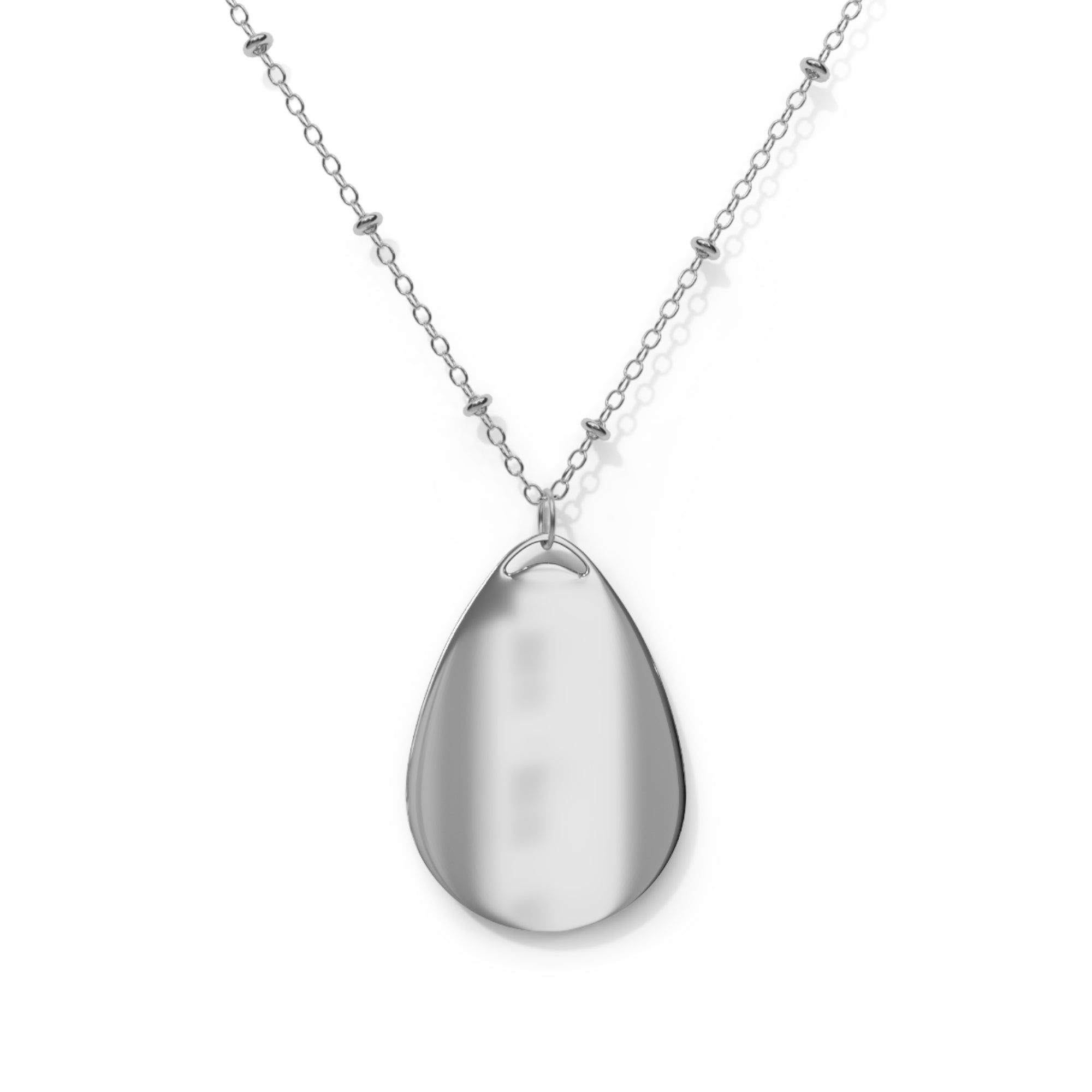 Worthy. Oval Necklace