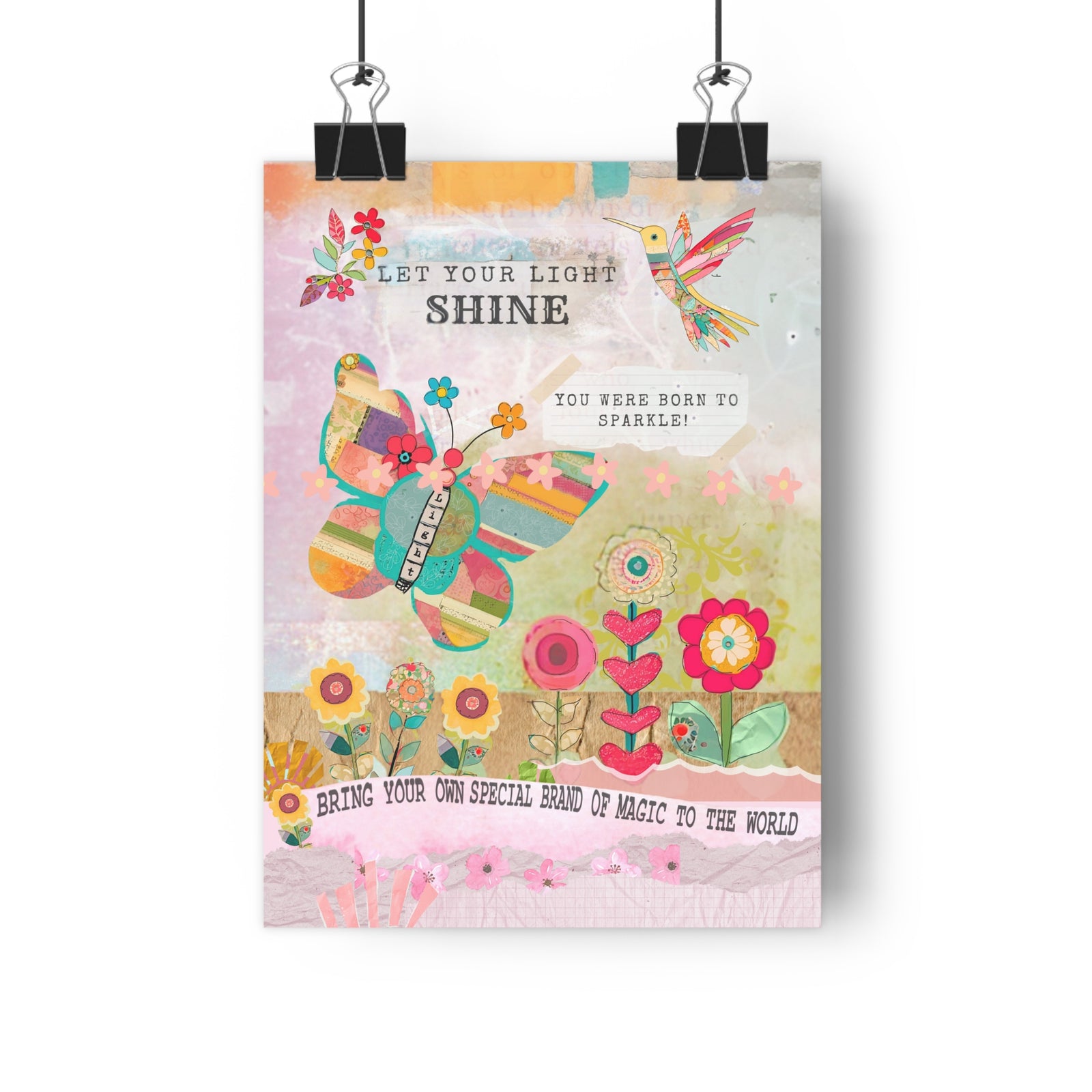 Born to Sparkle. Art Print