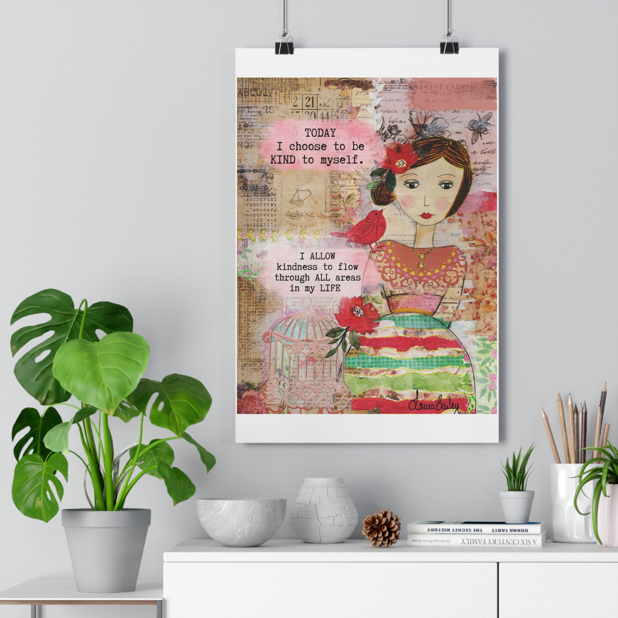 KIndness. Whimsical Art Print