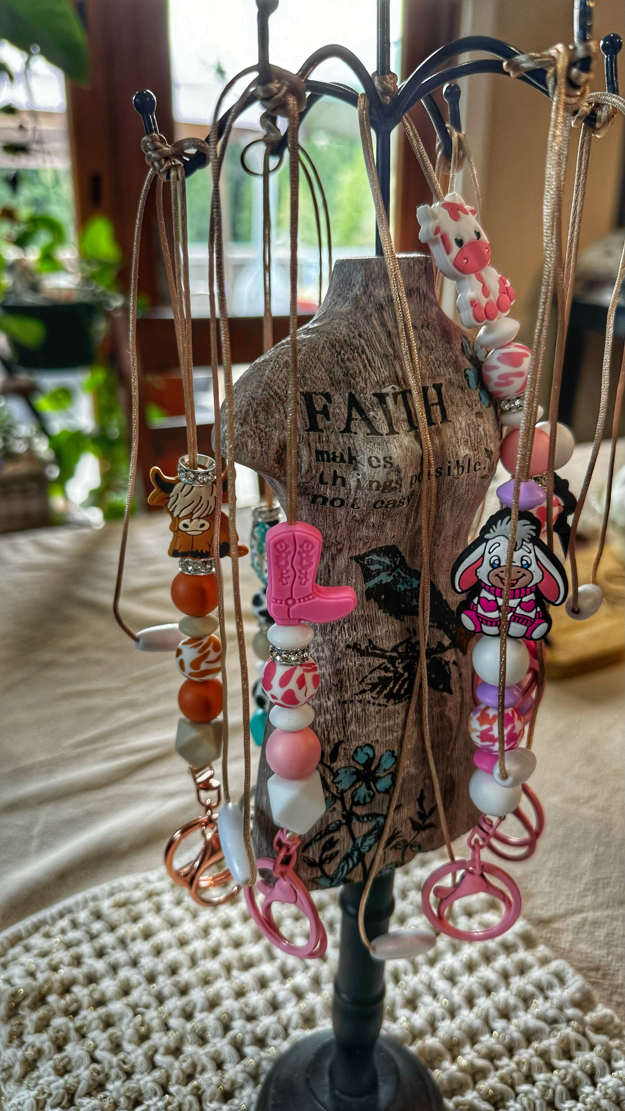 Unique Cowgirl Lanyard