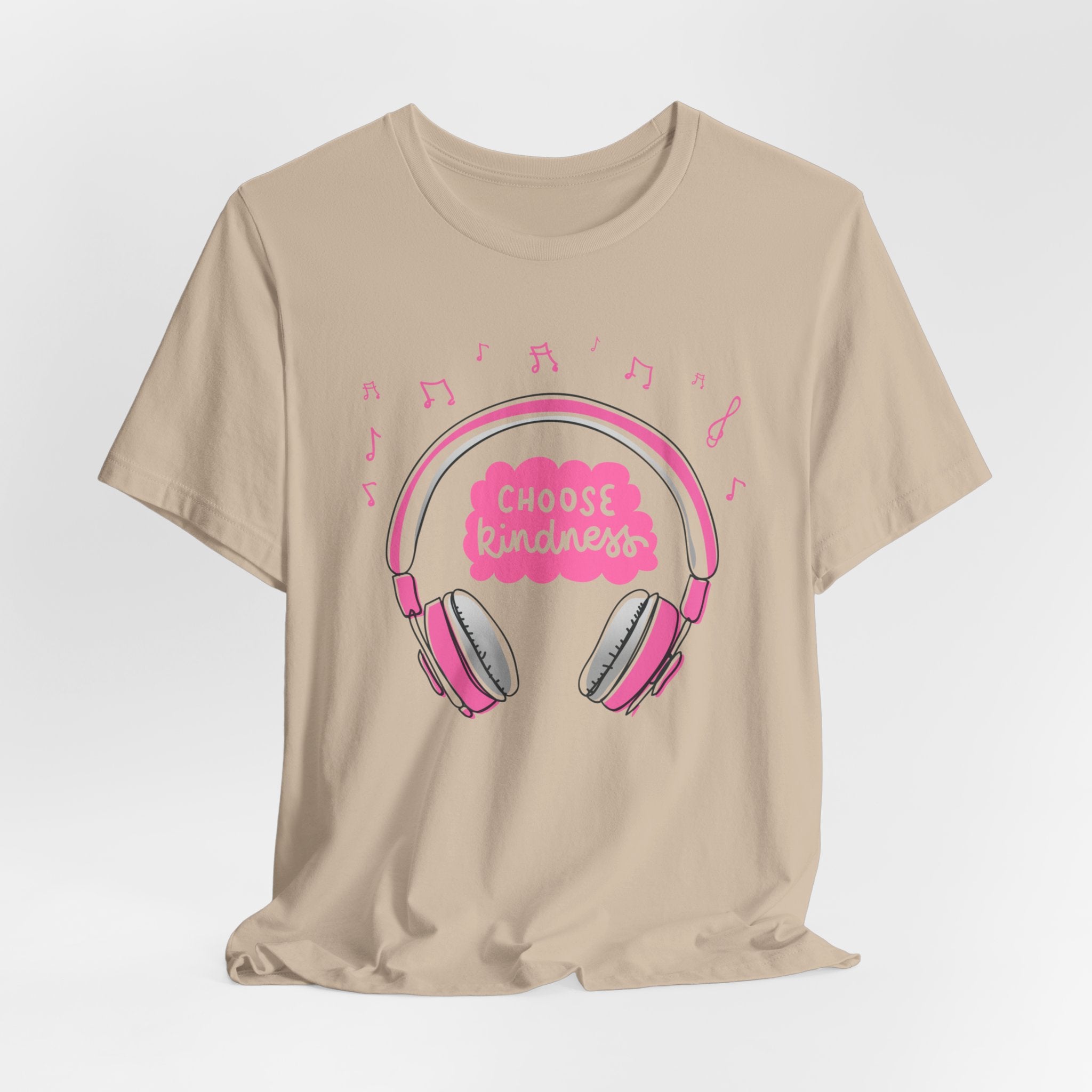 Choose Kindness-Headphones T-Shirt