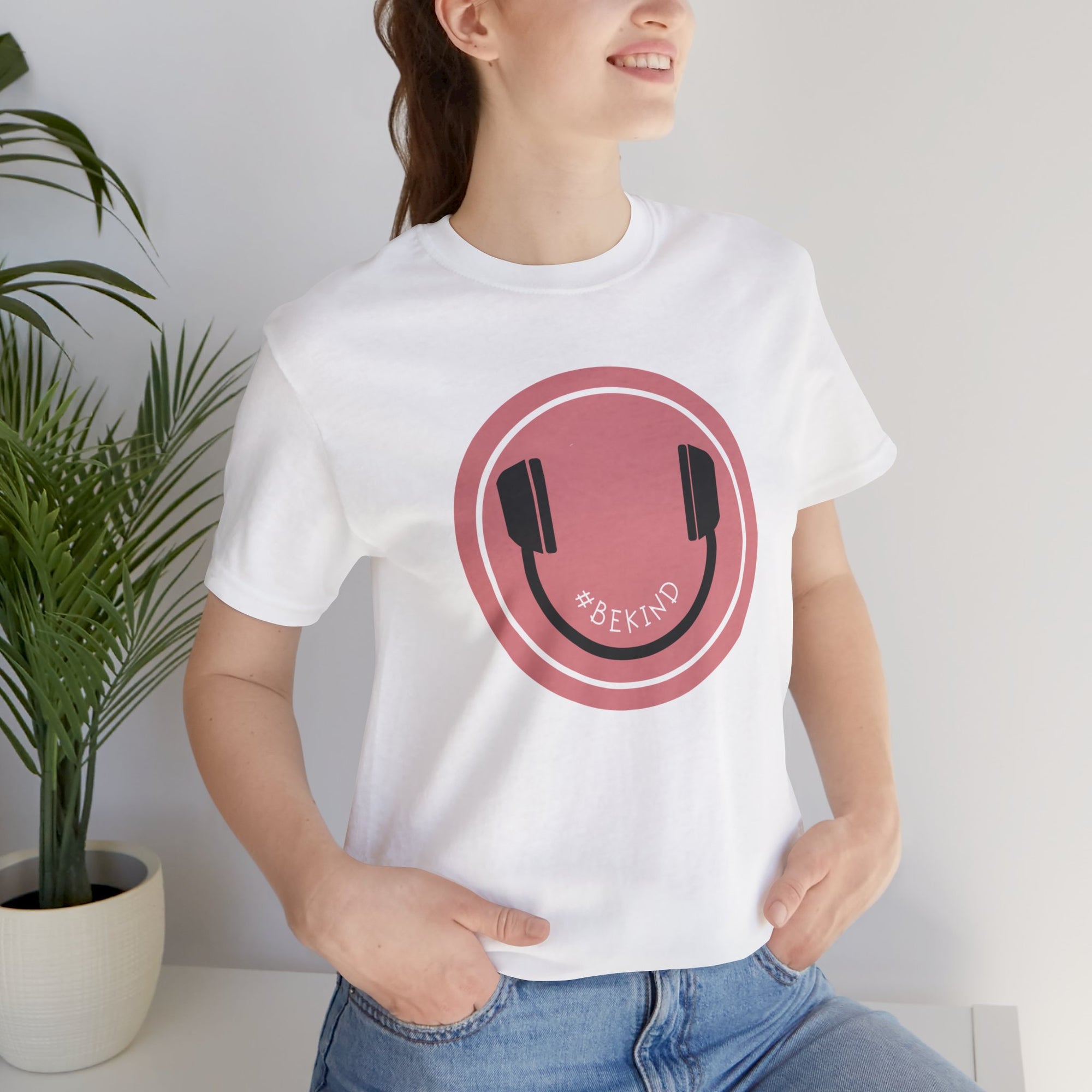 BEKind-Headphones T-Shirt