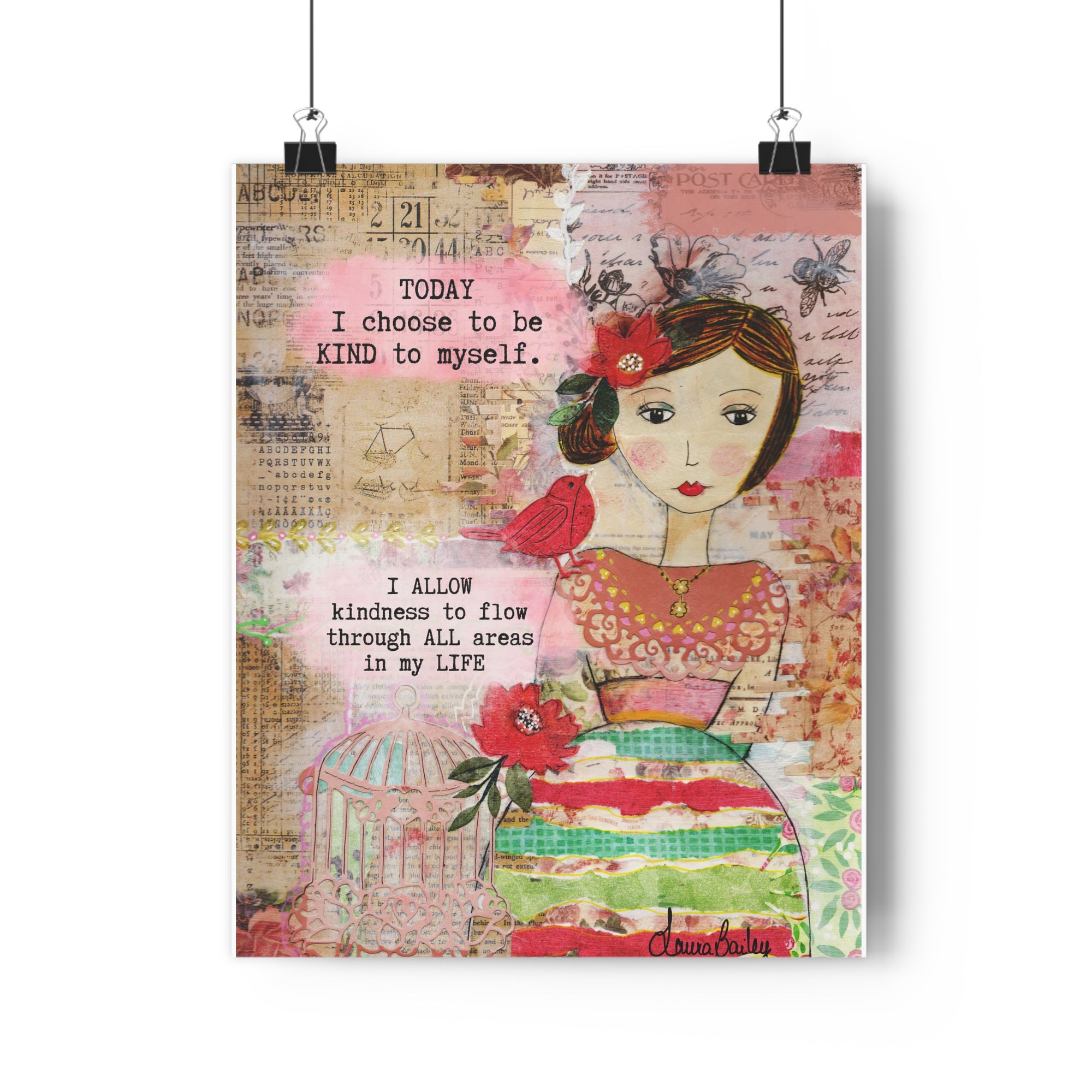 KIndness. Whimsical Art Print