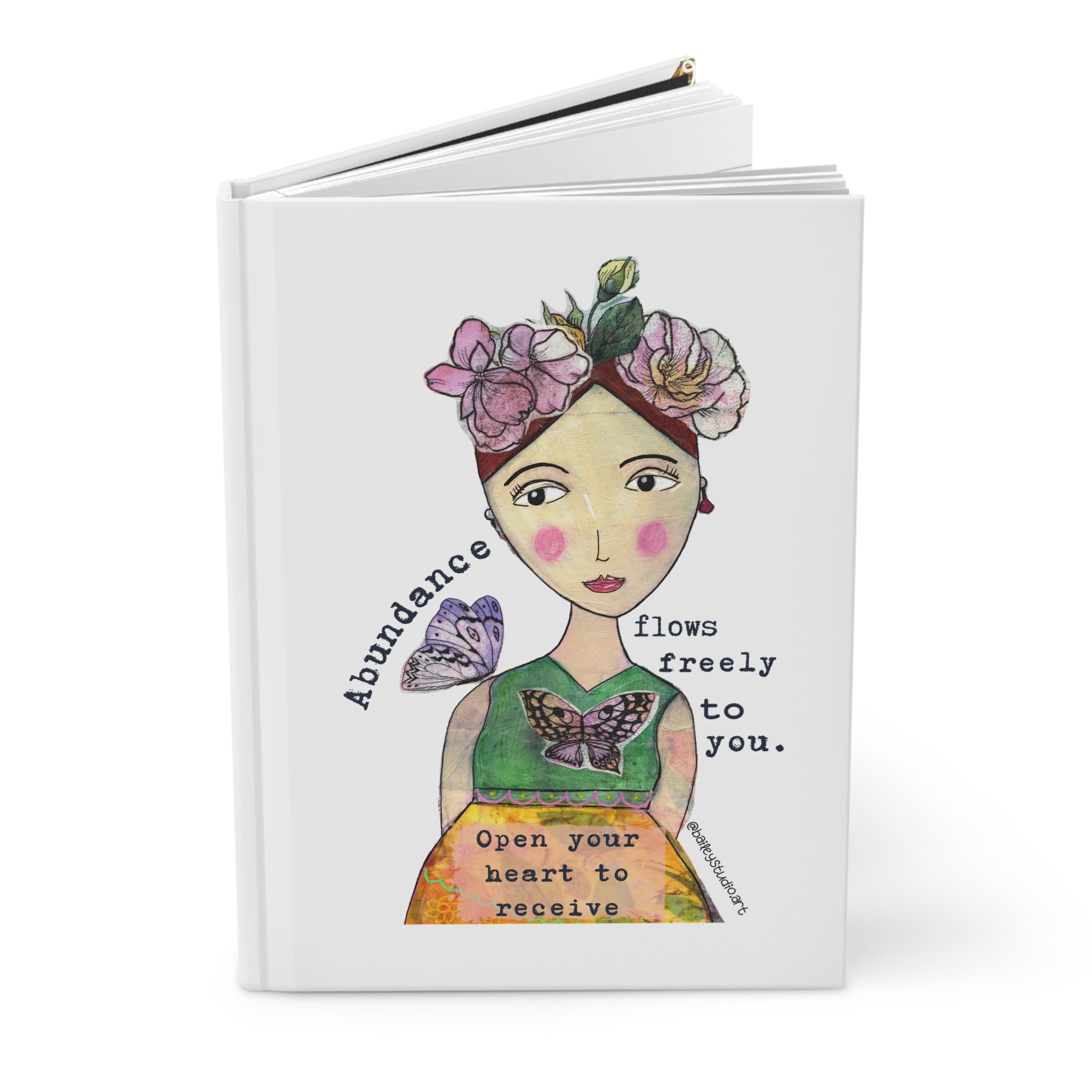 Hardcover Journal Matte. Abundance