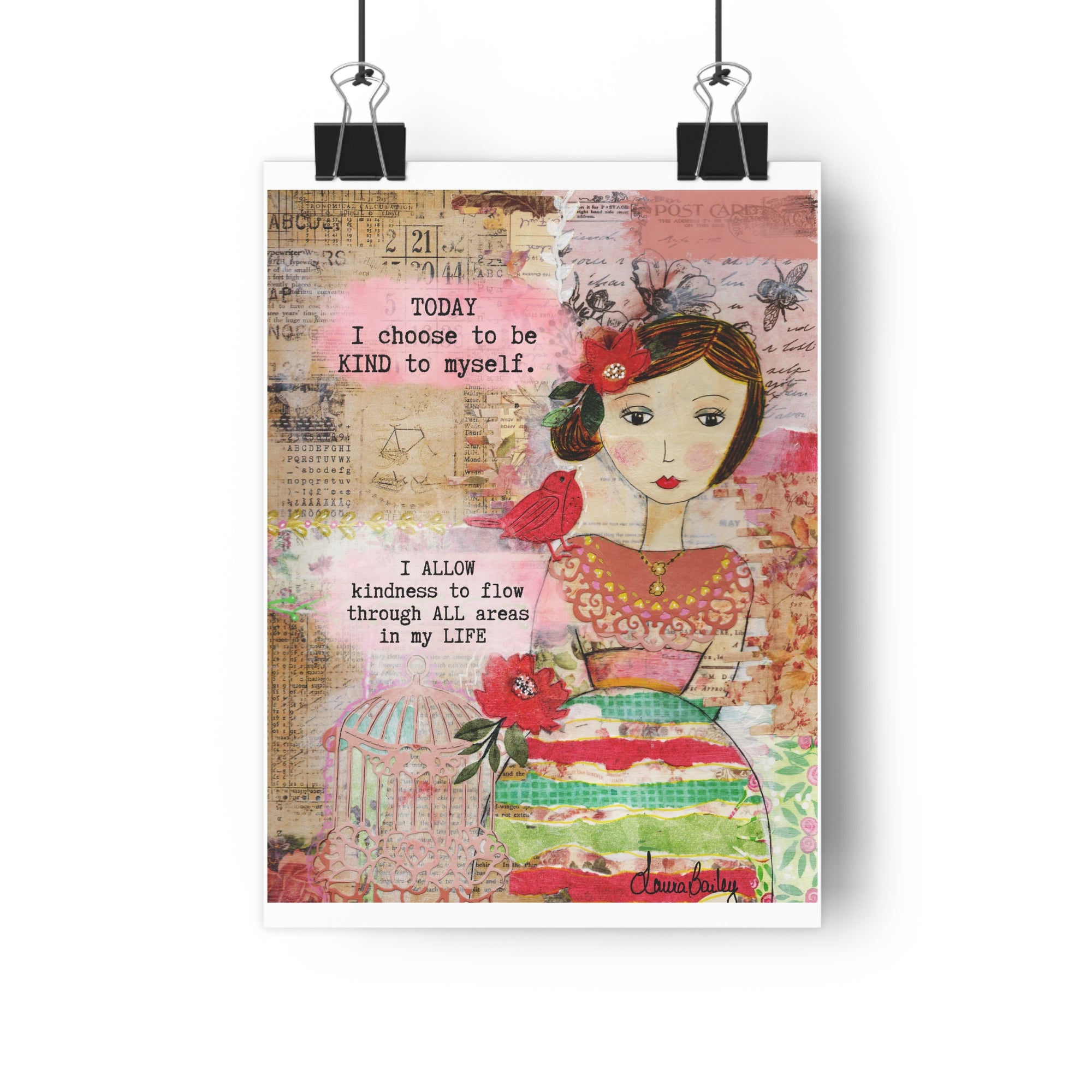 KIndness. Whimsical Art Print