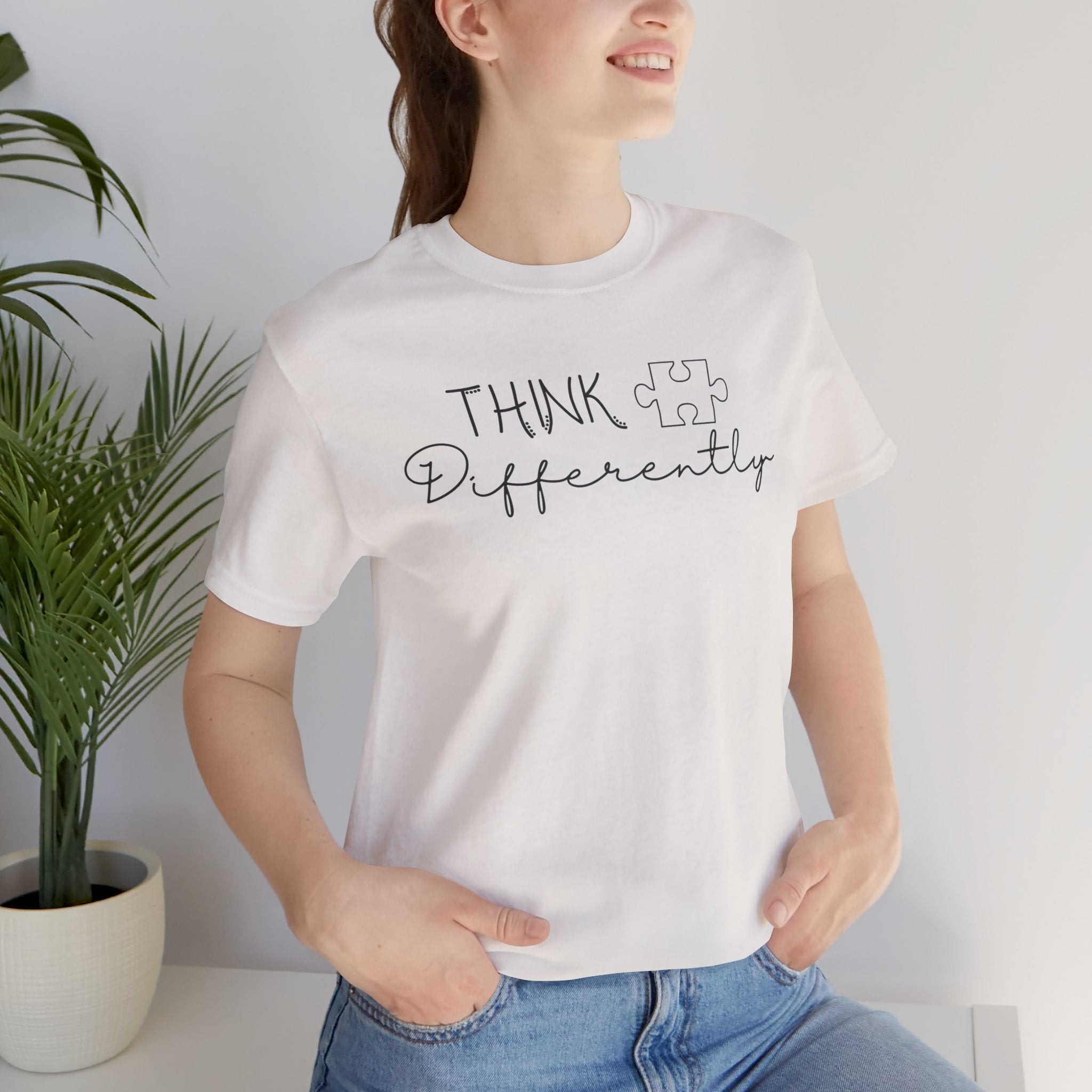 Think Differently B&W T-Shirt