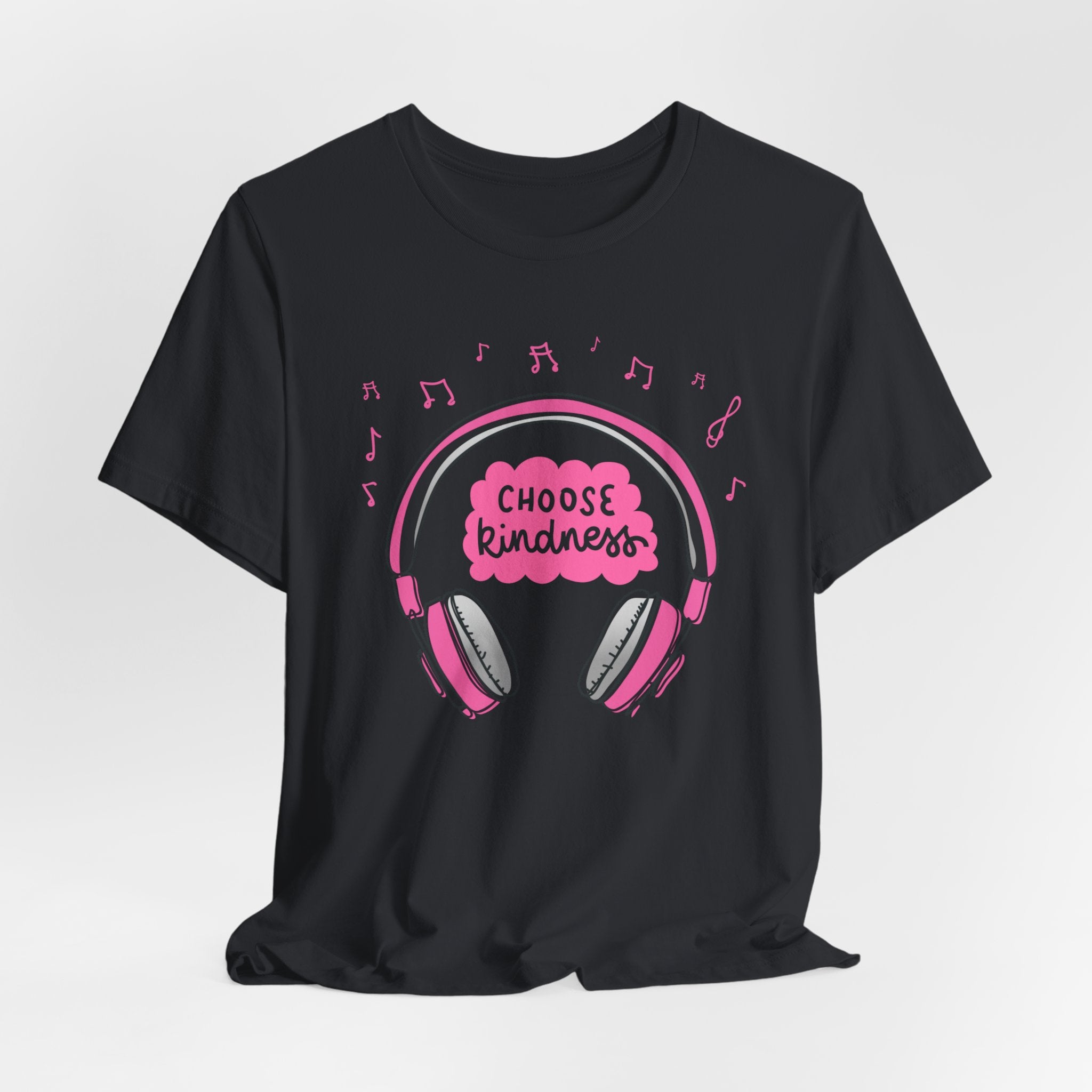 Choose Kindness-Headphones T-Shirt