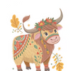 Cow Wall Paper 6