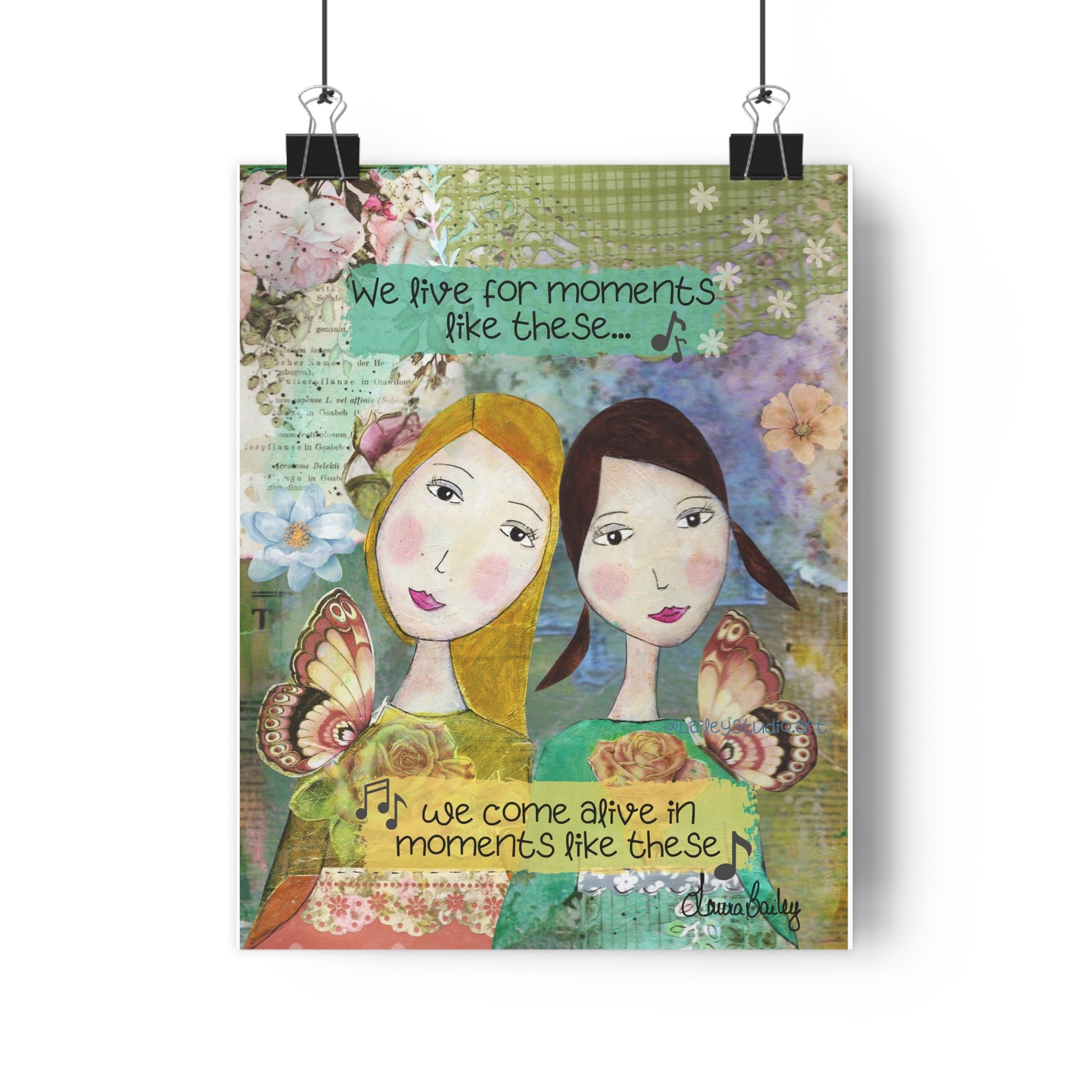 Moments like these. Whimsical Art Print