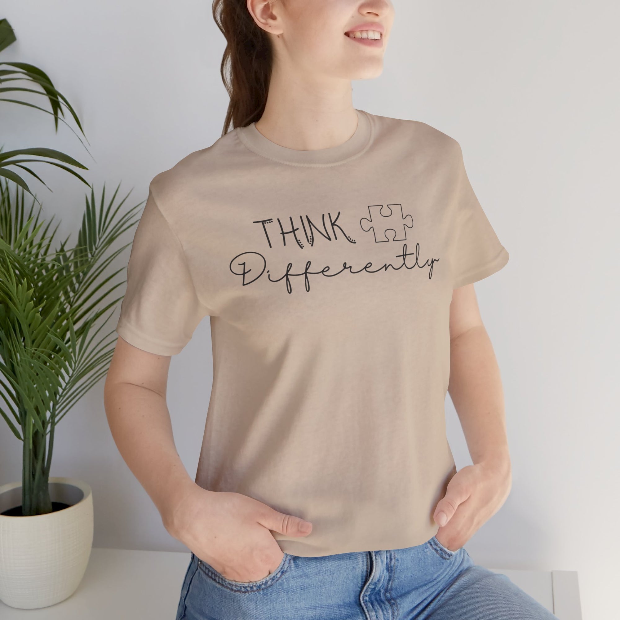 Think Differently B&W T-Shirt