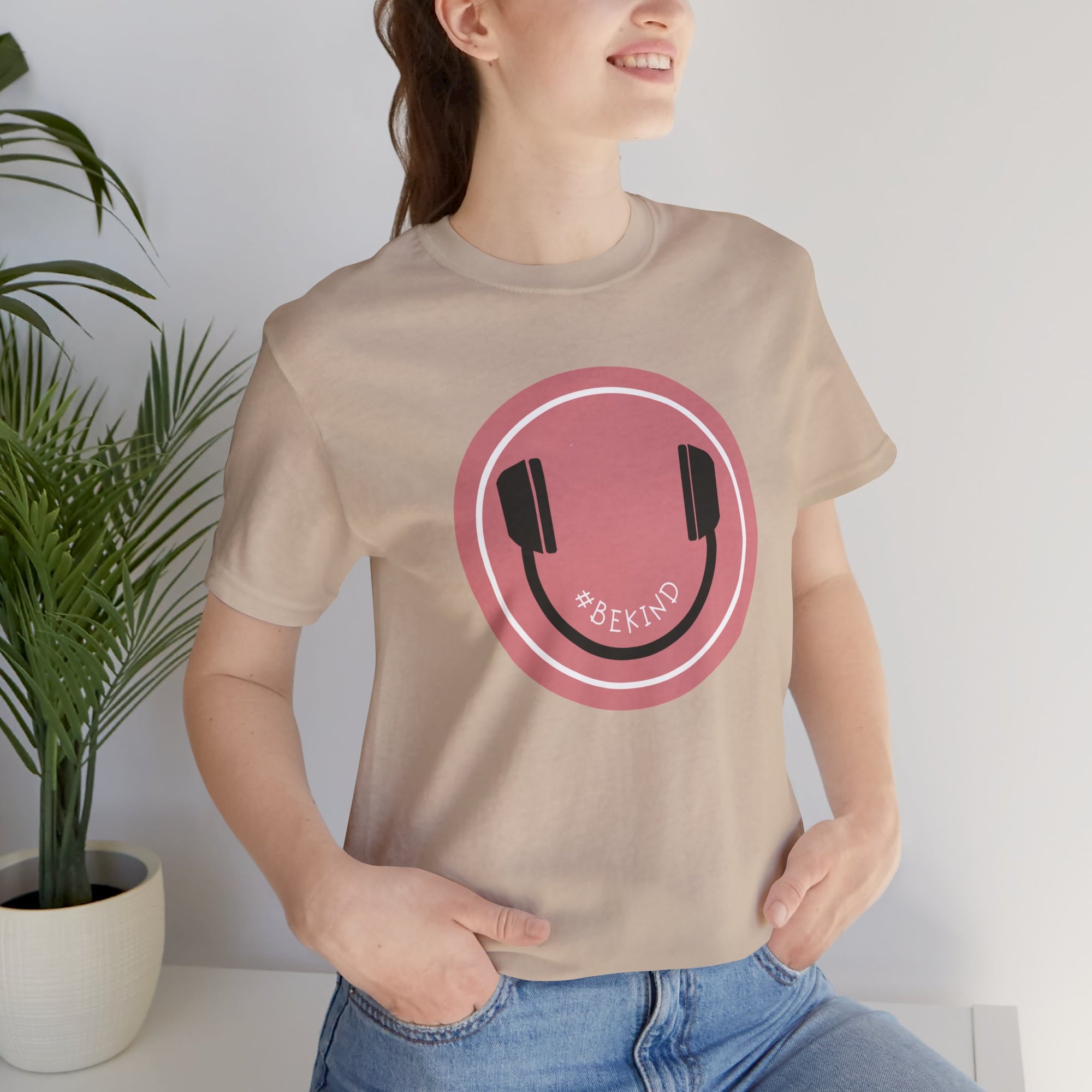 BEKind-Headphones T-Shirt