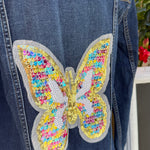Butterfly Denim Jacket