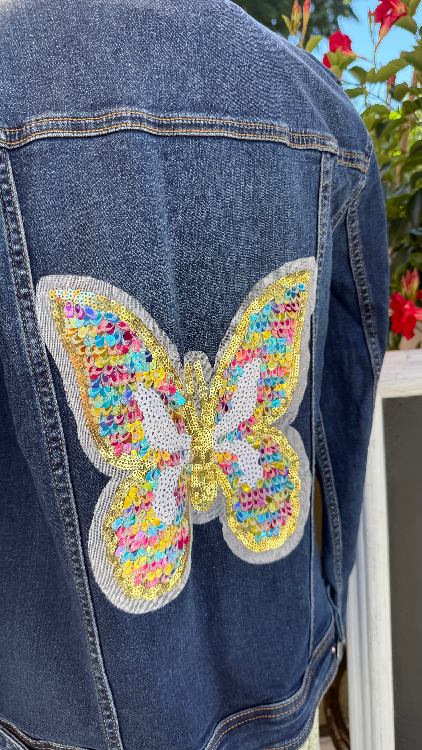 Butterfly Denim Jacket