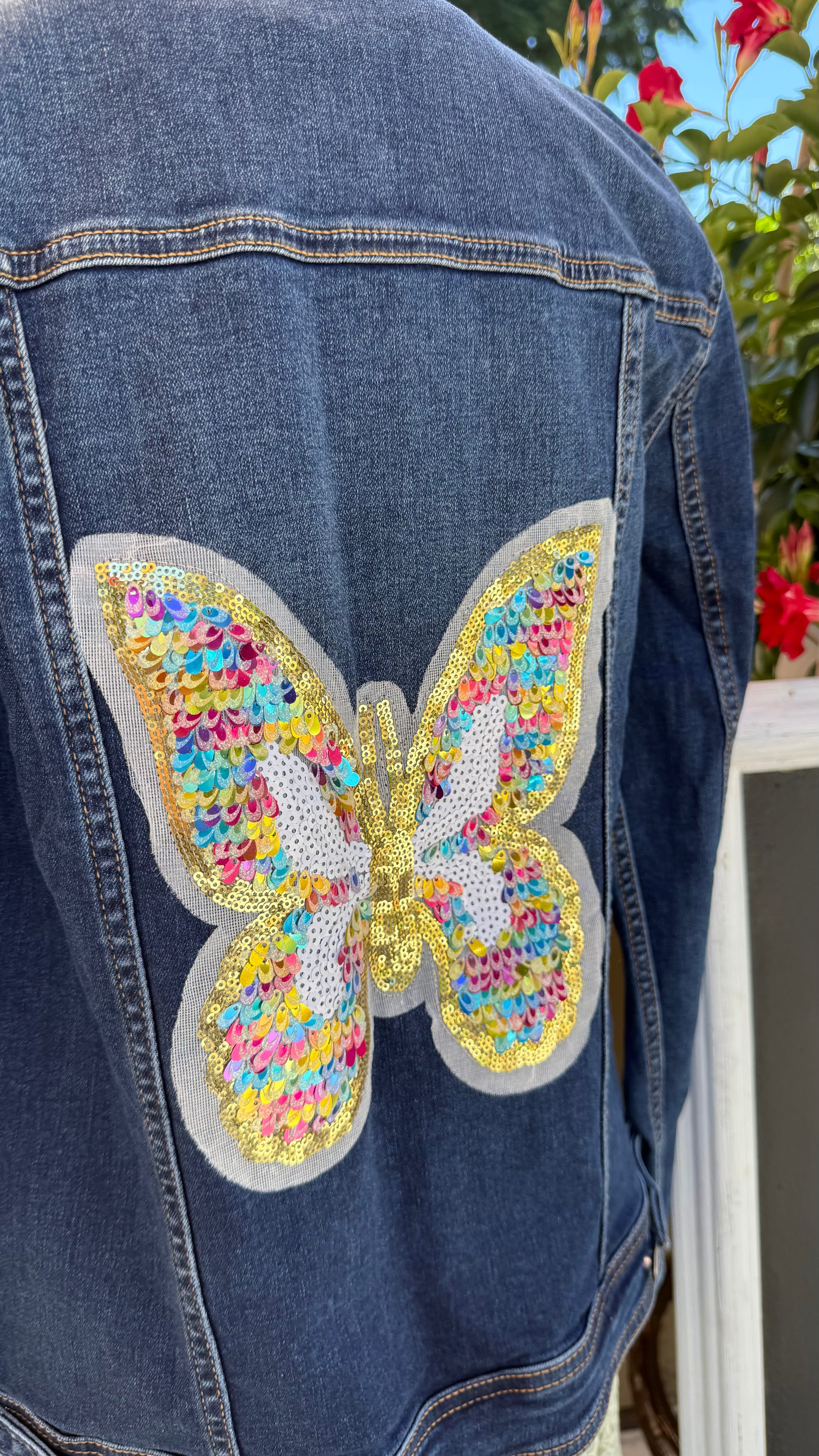Butterfly Denim Jacket
