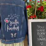 Scatter Kindness Denim Jacket