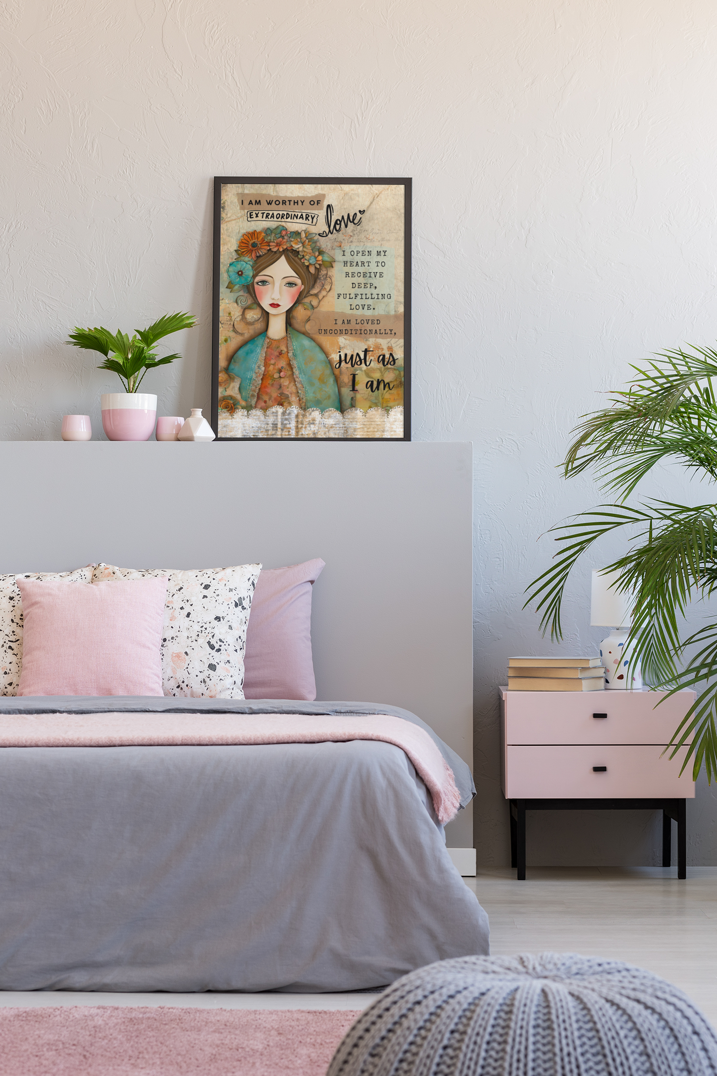 Worthy. Art Print