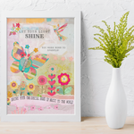 Born to Sparkle. Art Print