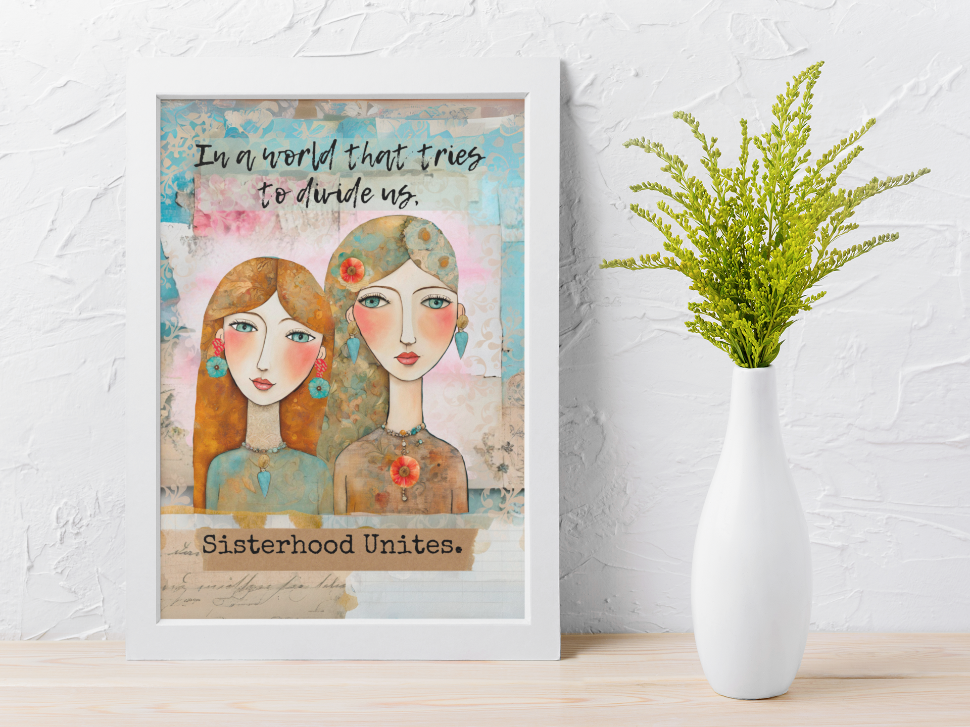 Sisterhood. Art Print