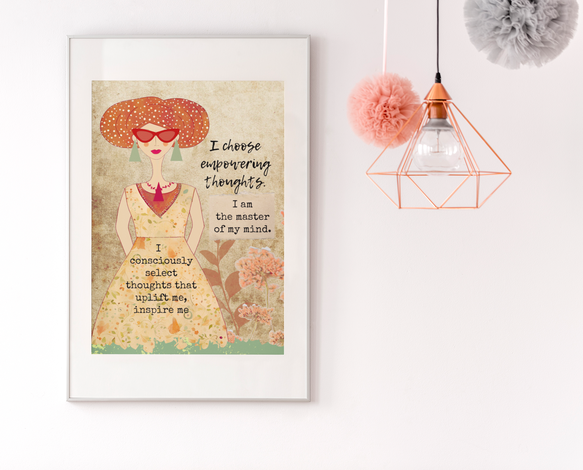 Master of my Mind. Art Print