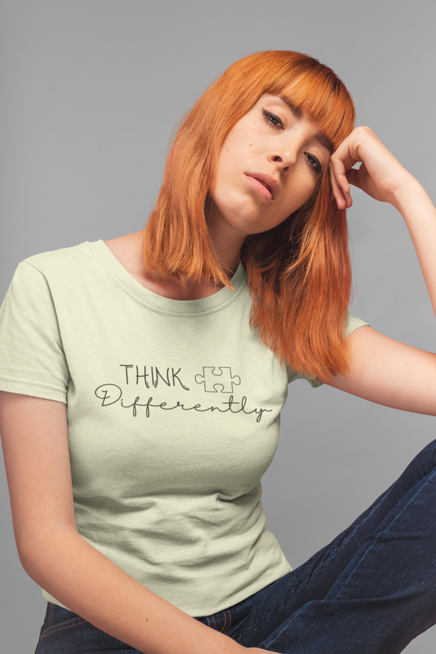 Think Differently B&W T-Shirt