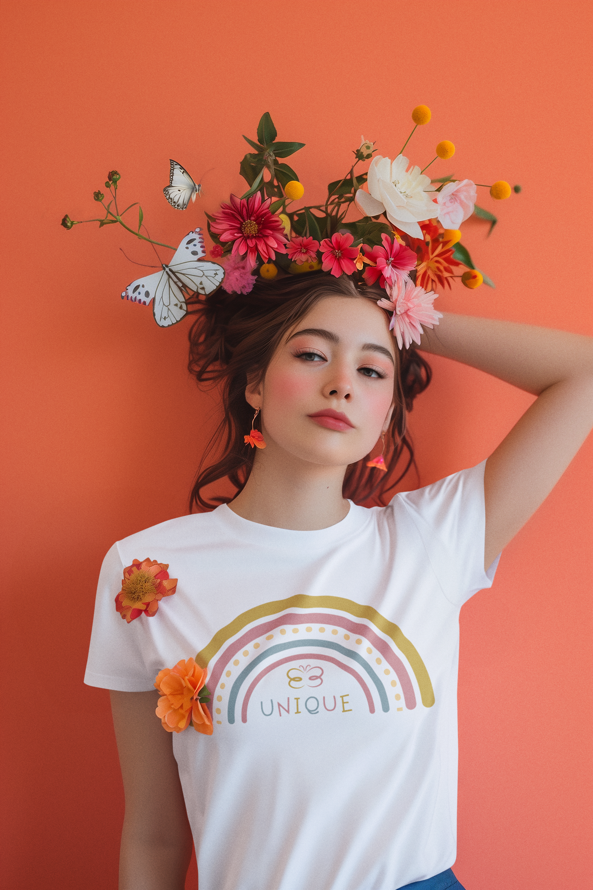 Unique-Rose T-Shirt